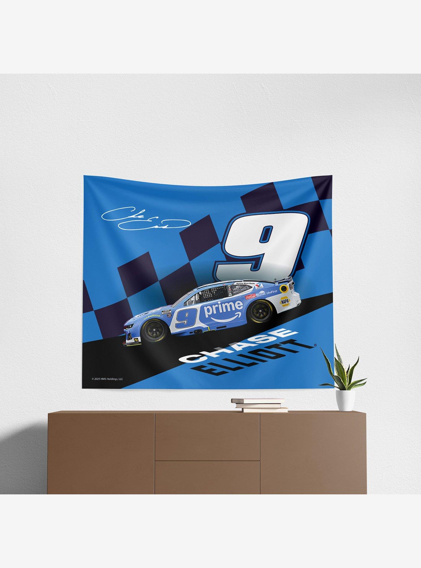 NASCAR Chase Elliot Slanted Track Wall Hanging, , alternate