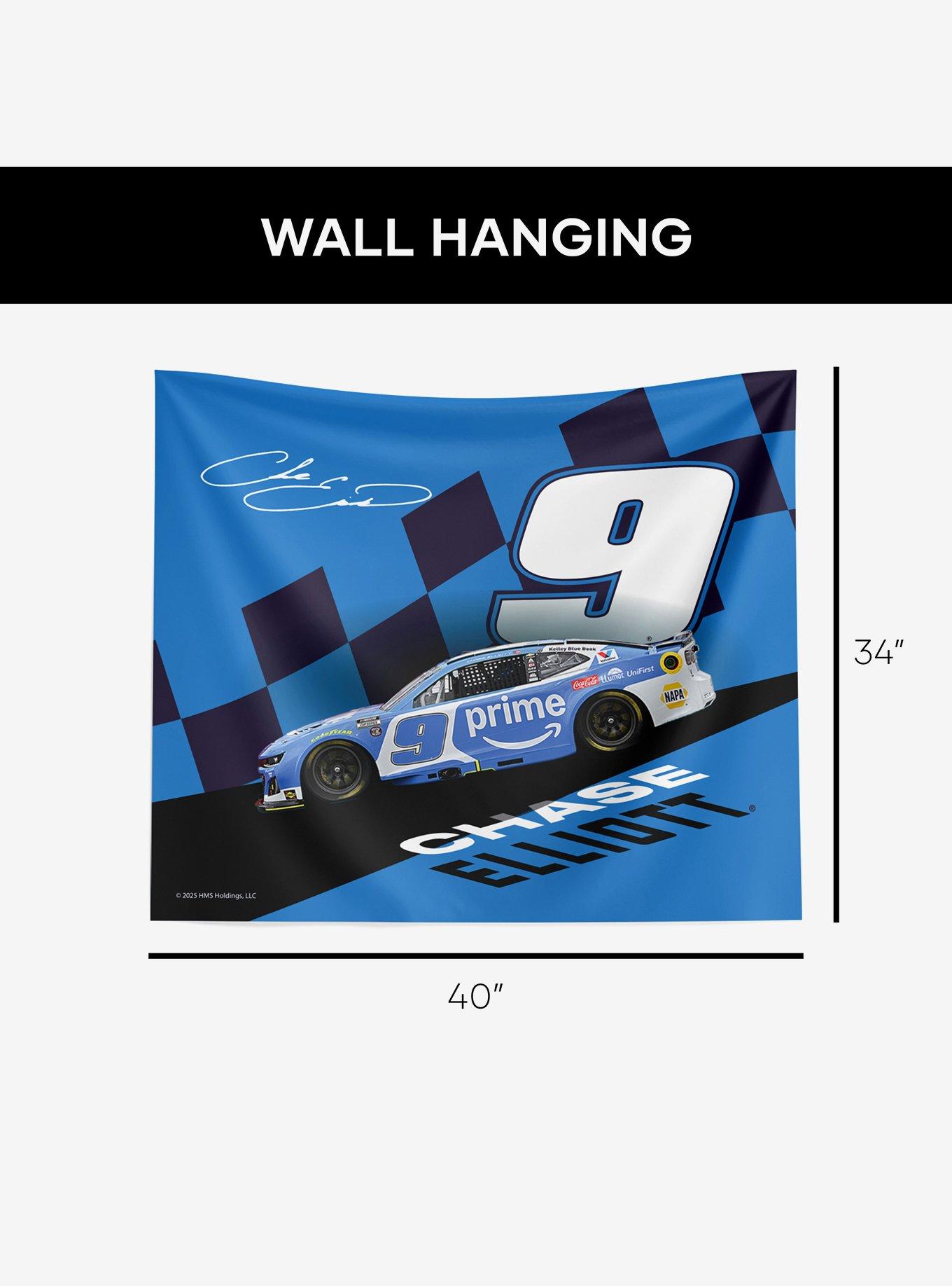 NASCAR Chase Elliot Slanted Track Wall Hanging, , alternate