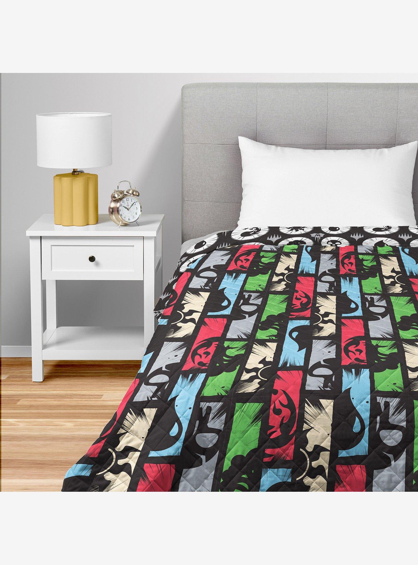 Magic: The Gathering Animated Magic Twin Quilted Blanket, , hi-res