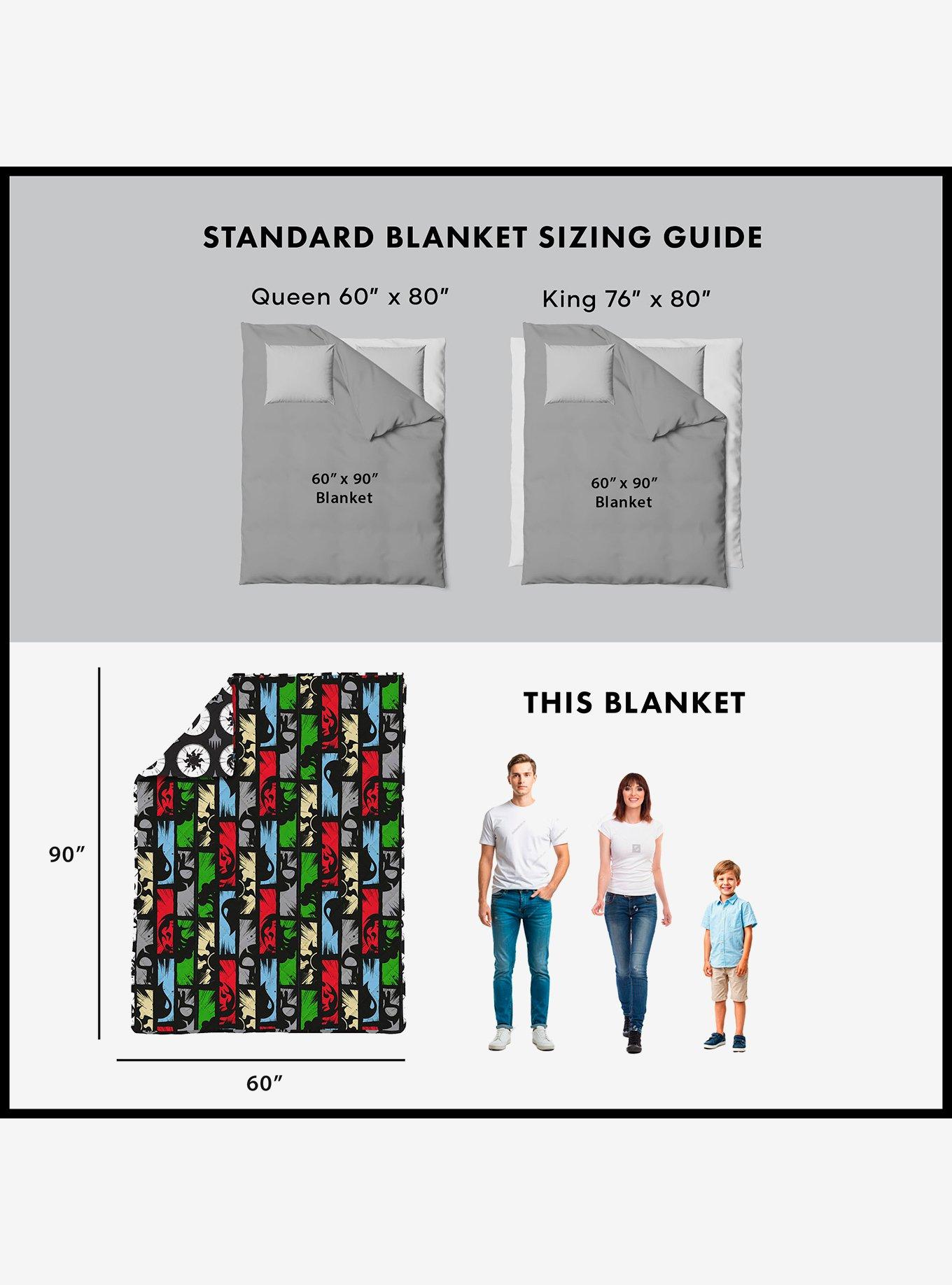 Magic: The Gathering Animated Magic Twin Quilted Blanket
