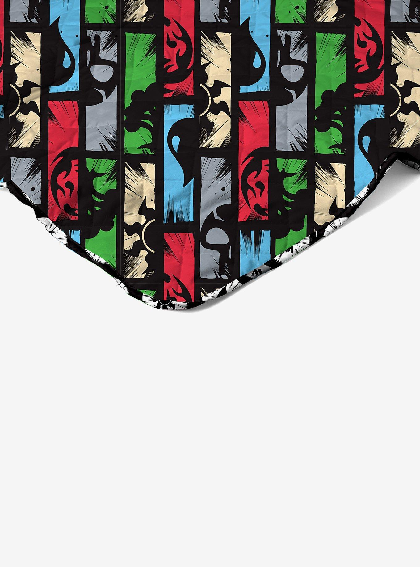 Magic: The Gathering Animated Magic Twin Quilted Blanket