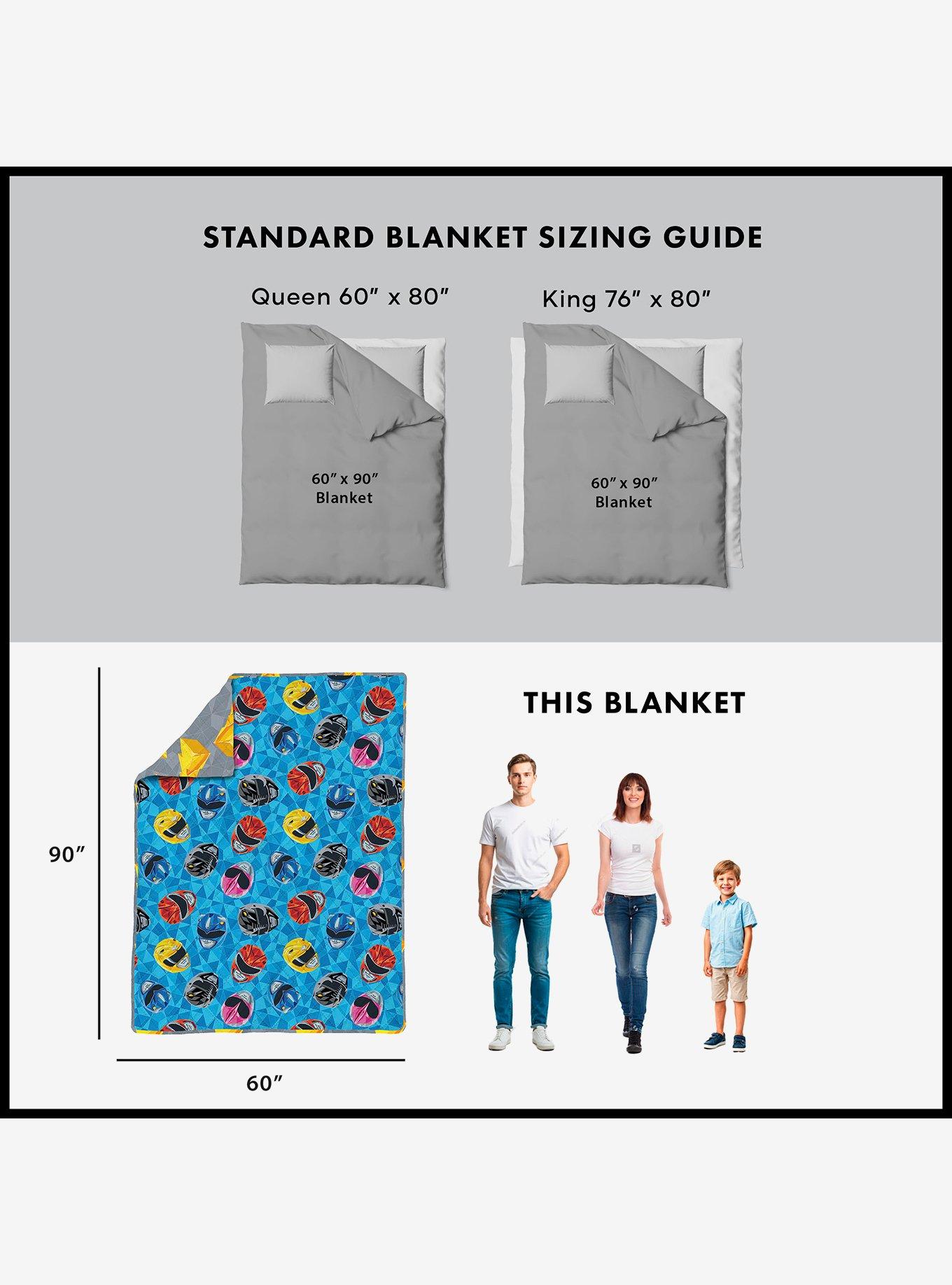 Mighty Morphin Power Rangers Geo Power Twin Quilted Blanket, , alternate