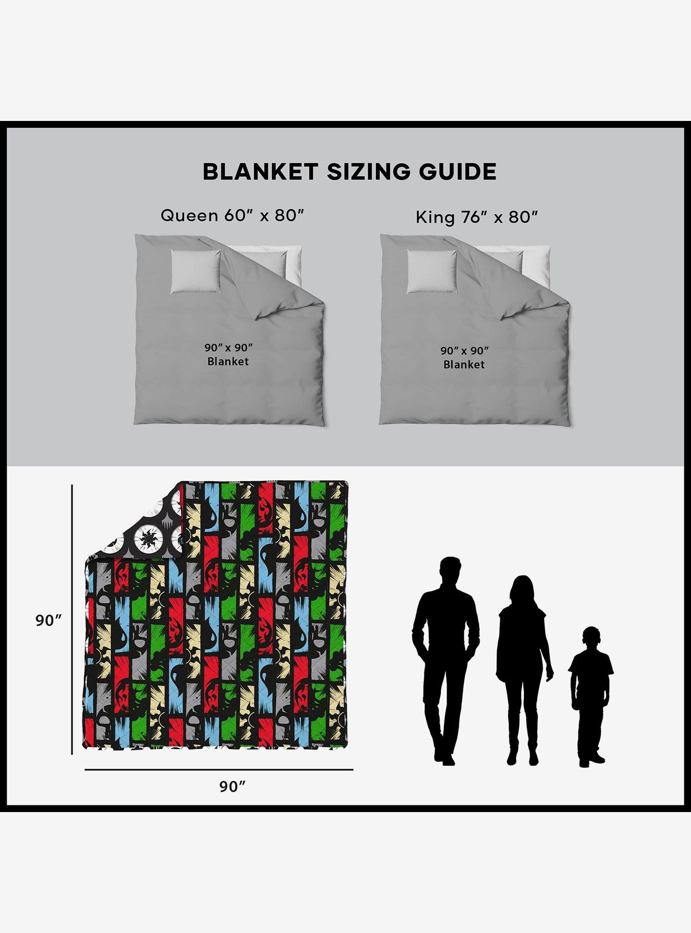 Magic: The Gathering Animated Magic Full/Queen Quilted Blanket, , alternate