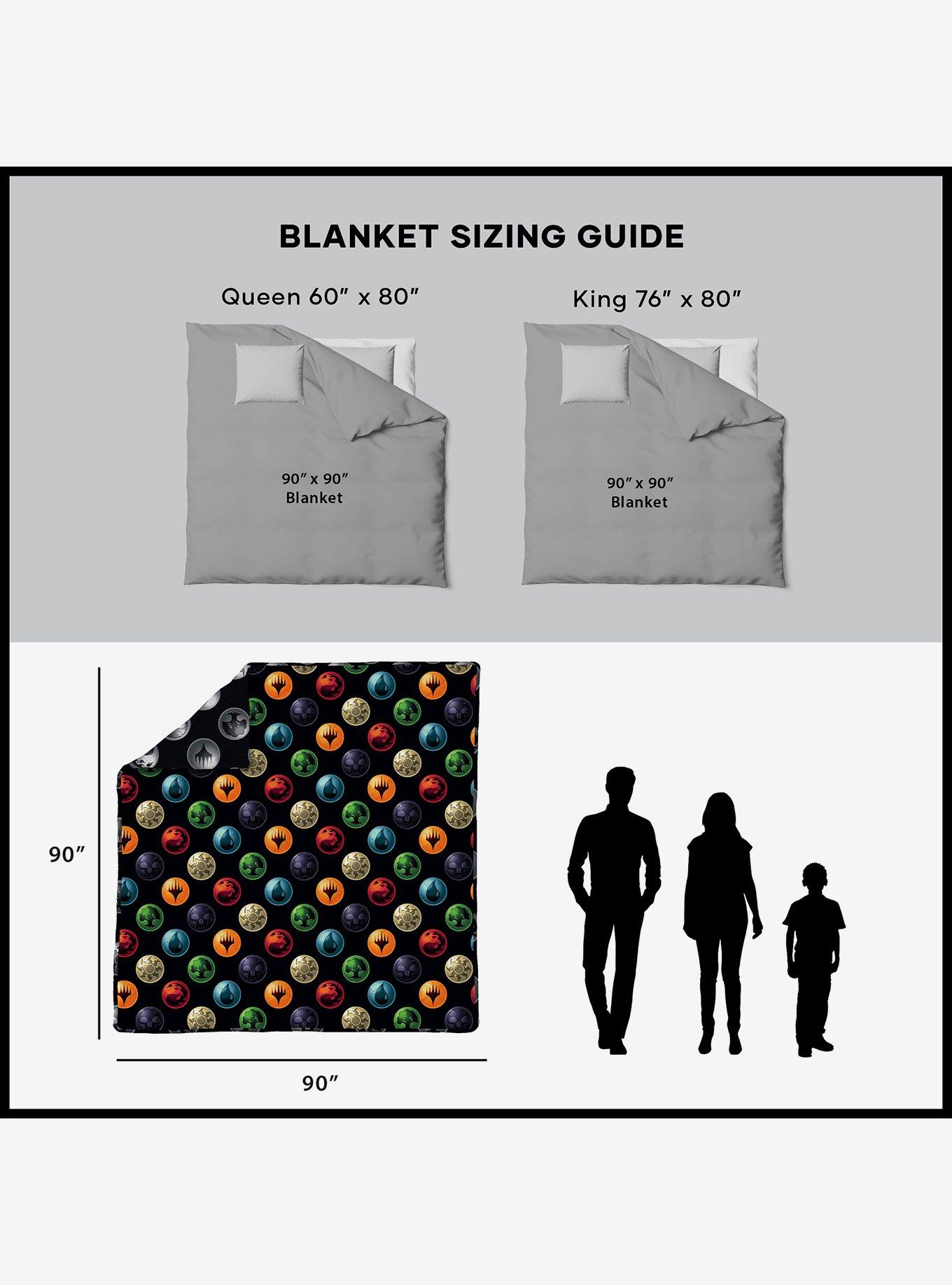 Magic: The Gathering Magic Icons Full/Queen Quilted Blanket, , alternate