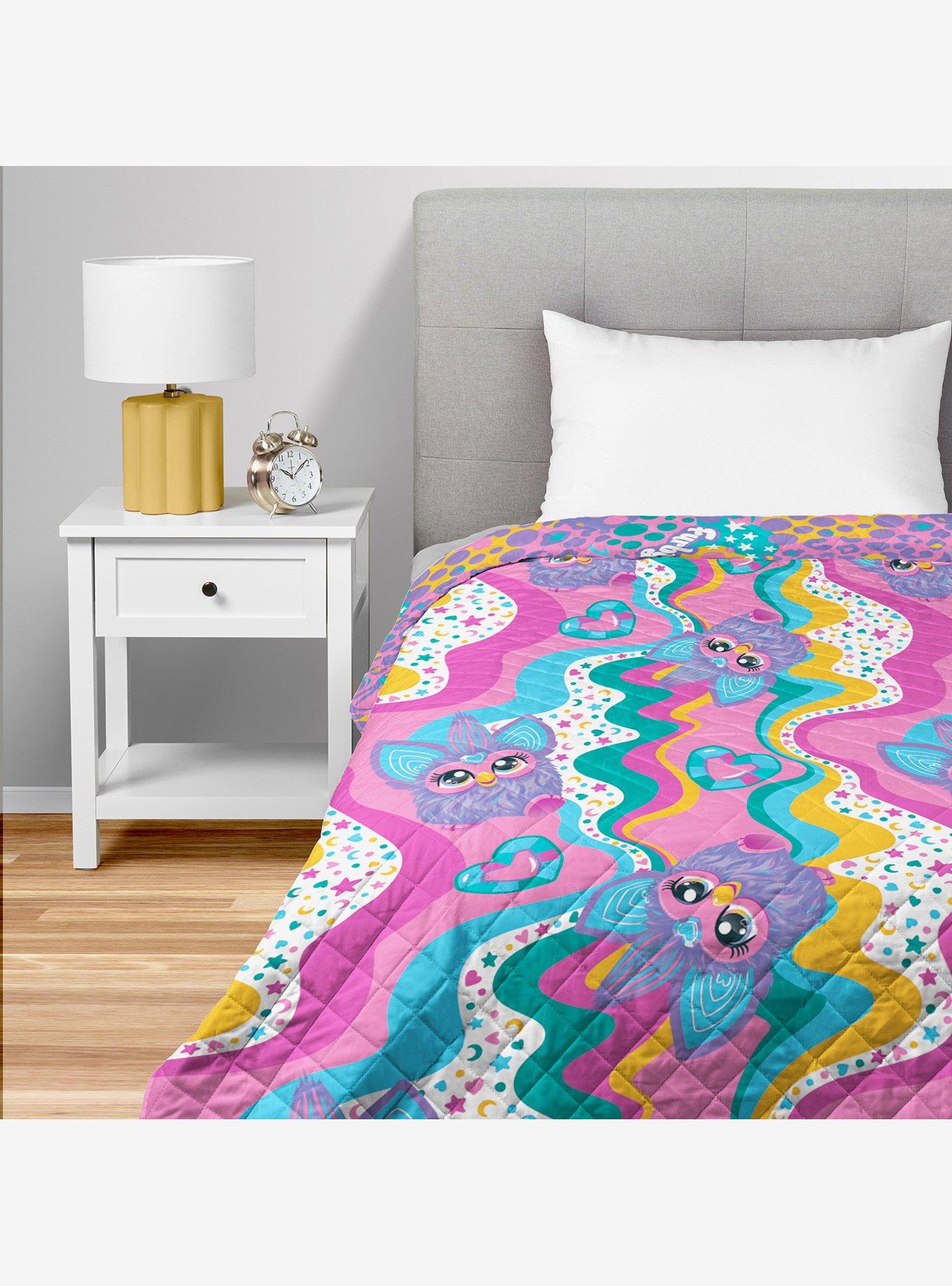 Furby World Quilted Throw Blanket, , hi-res