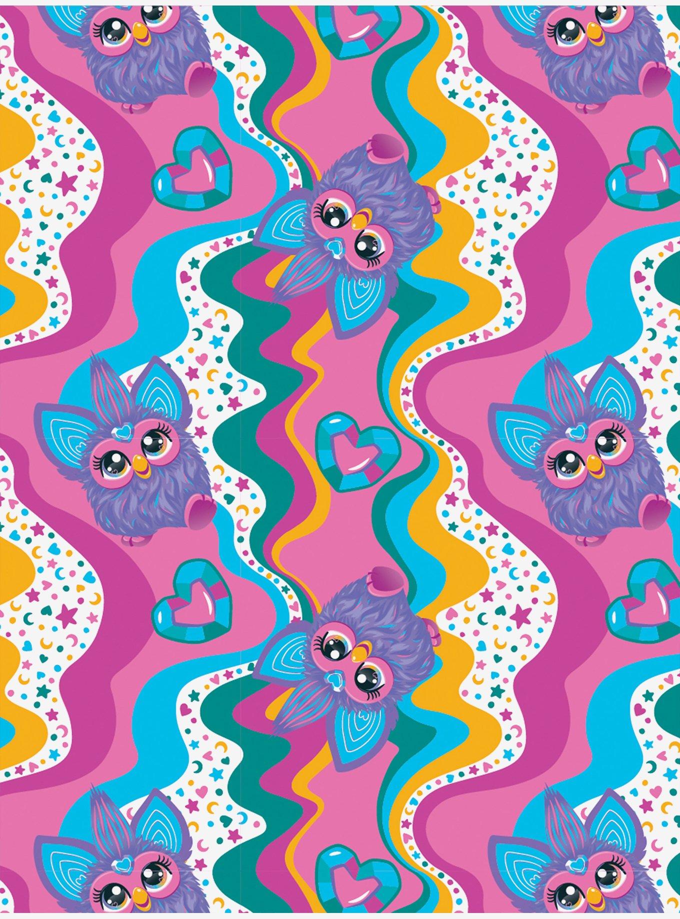 Furby World Quilted Throw Blanket, , alternate