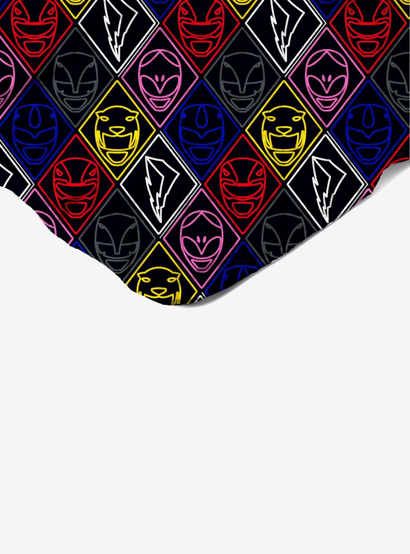 Mighty Morphin Power Rangers Power Ranger Core Quilted Throw Blanket, , alternate