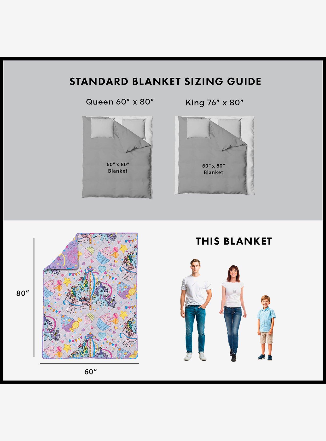 My Little Pony Party Quilted Throw Blanket, , alternate