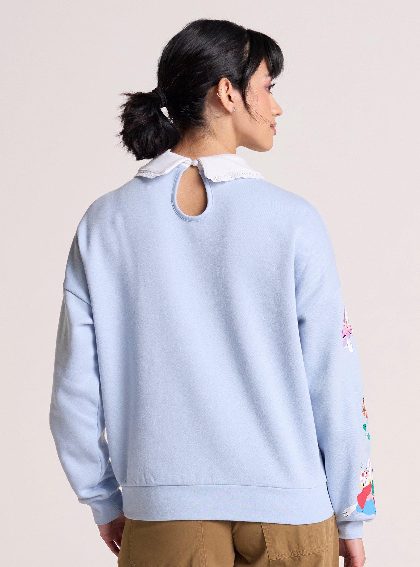 Her Universe Disney Alice In Wonderland Collared Sweatshirt Her Universe Exclusive, MULTI, alternate