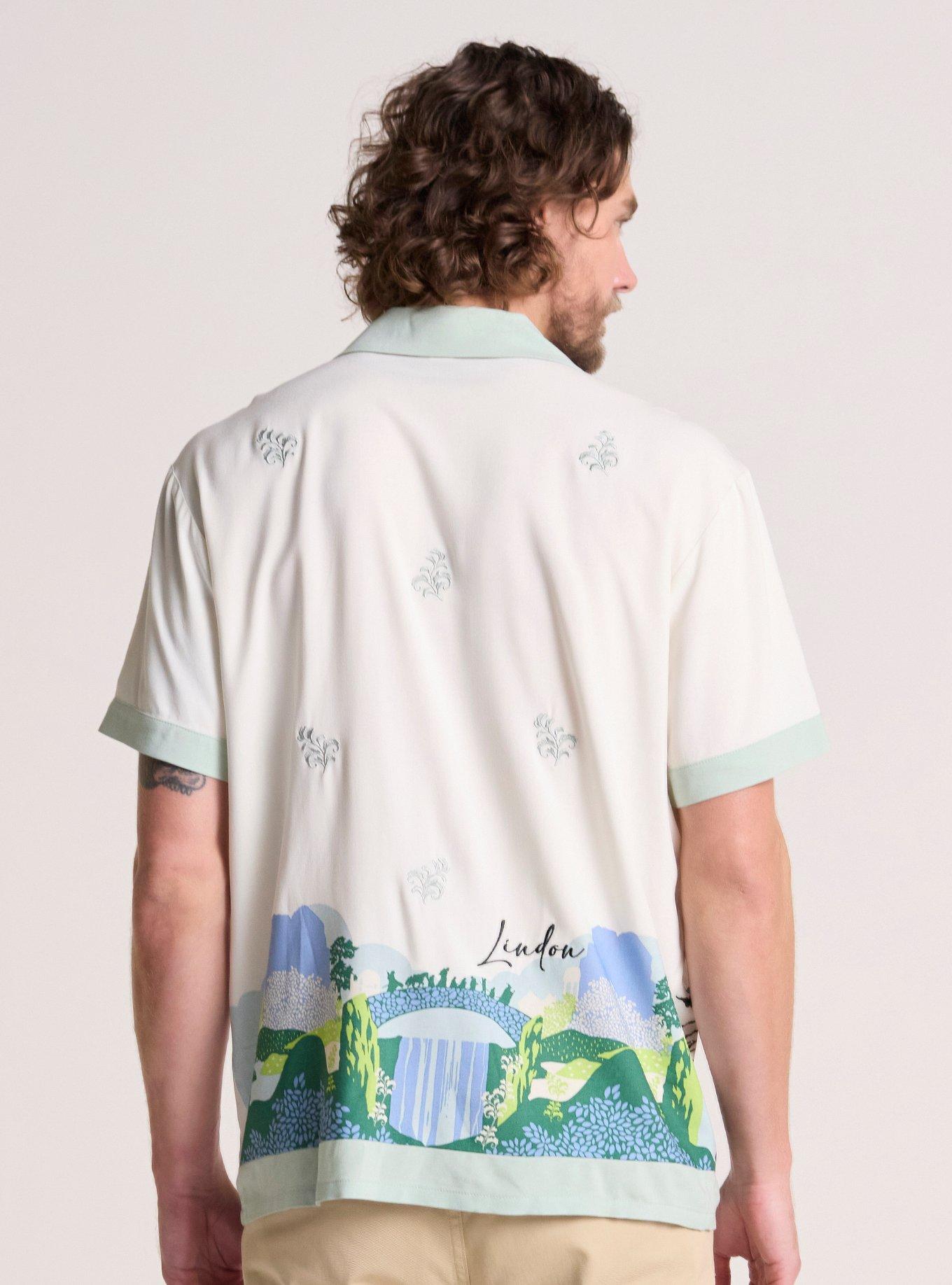 Our Universe The Lord Of The Ring Scenic Woven Button-Up Our Universe Exclusive, MULTI, alternate