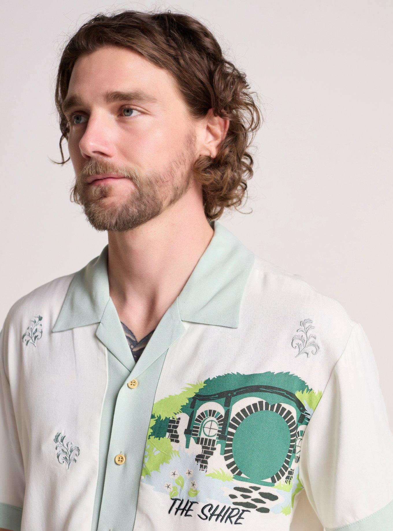 Our Universe The Lord Of The Ring Scenic Woven Button-Up Our Universe Exclusive, MULTI, alternate