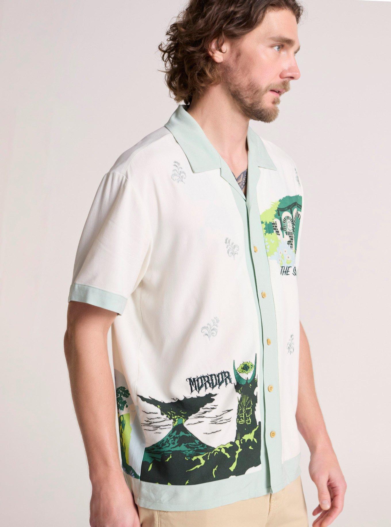 Our Universe The Lord Of The Ring Scenic Woven Button-Up Our Universe Exclusive, MULTI, alternate