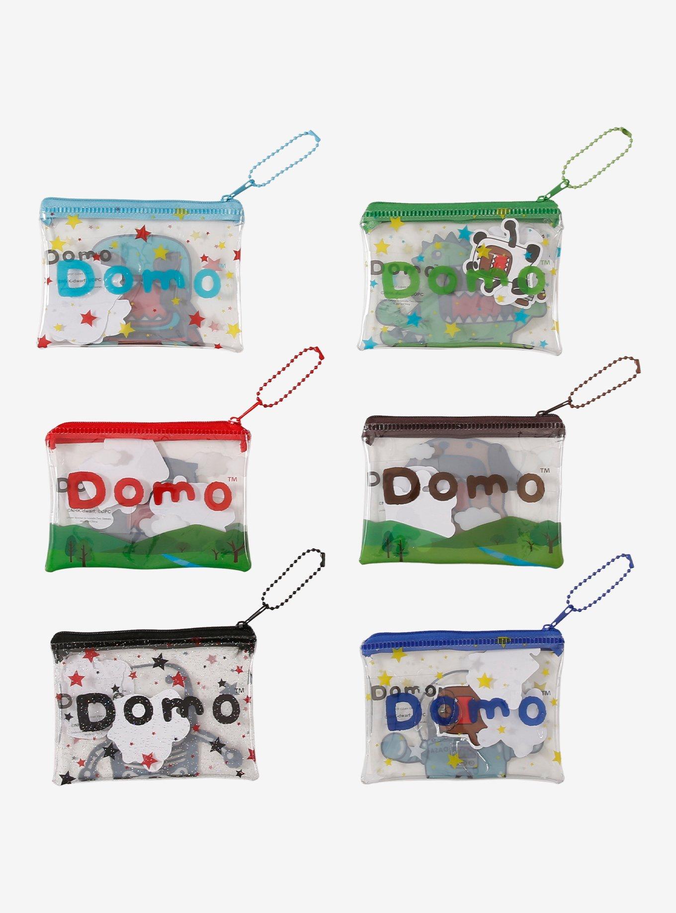 Domo Costume Blind Bag Coin Purse & Sticker, , hi-res