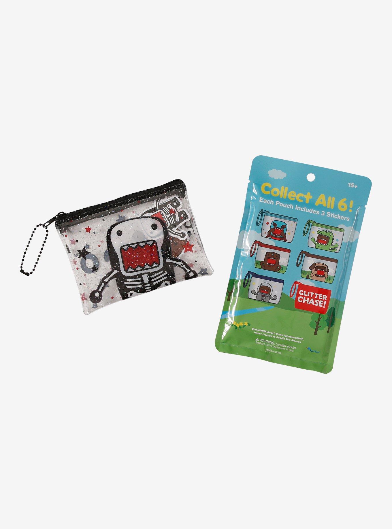 Domo Costume Blind Bag Coin Purse & Sticker, , alternate