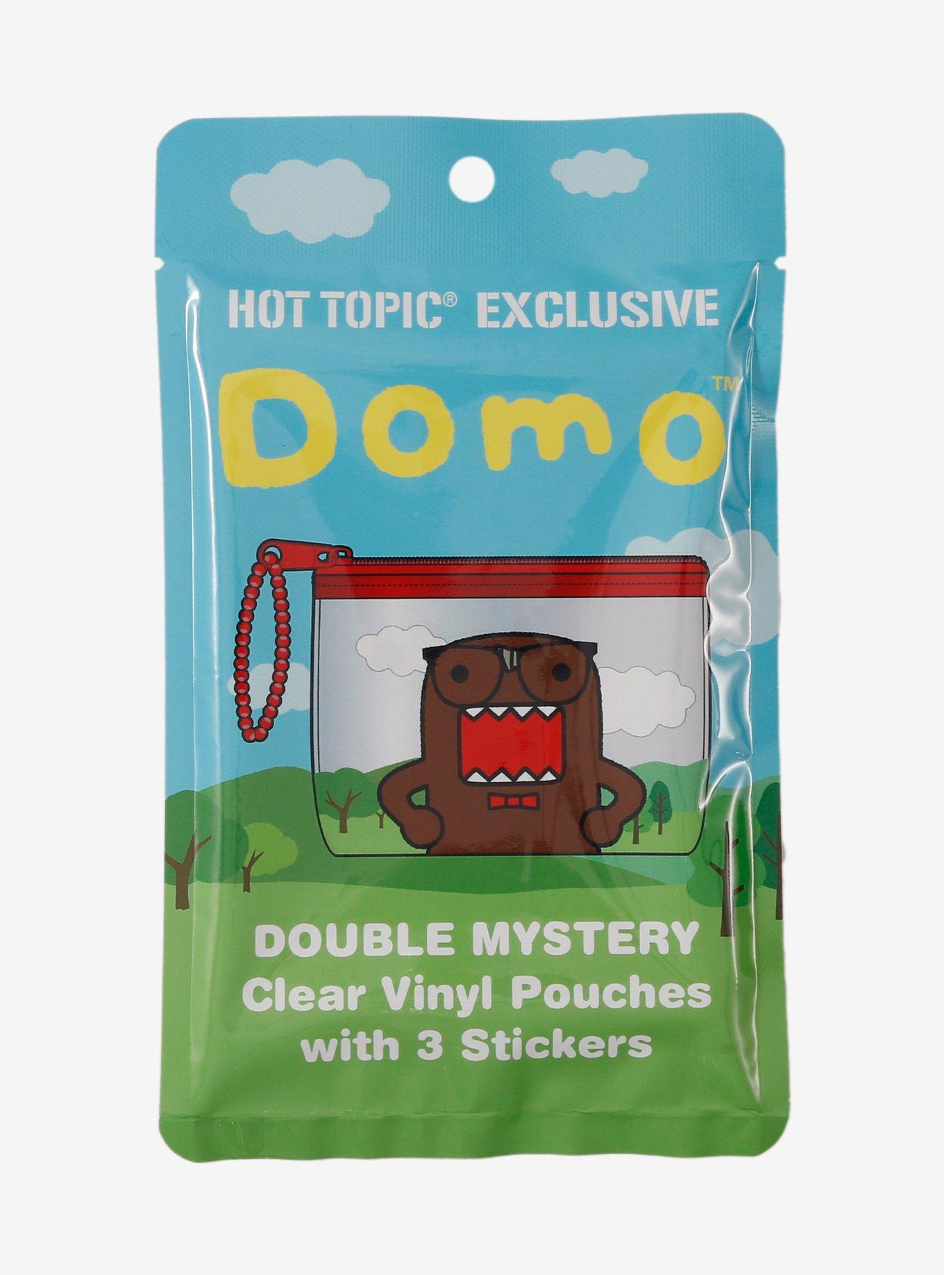 Domo Costume Blind Bag Coin Purse & Sticker, , alternate