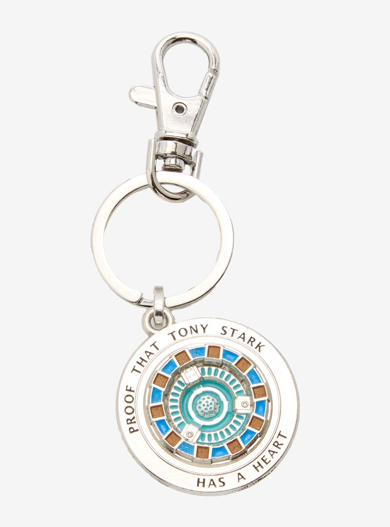 Marvel The Infinity Saga Arc Reactor Glow-In-The-Dark Key Chain, , hi-res