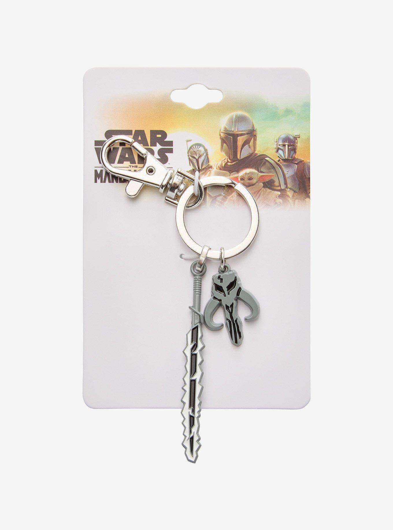Star Wars The Mandalorian Dark Saber Key Chain, , hi-res