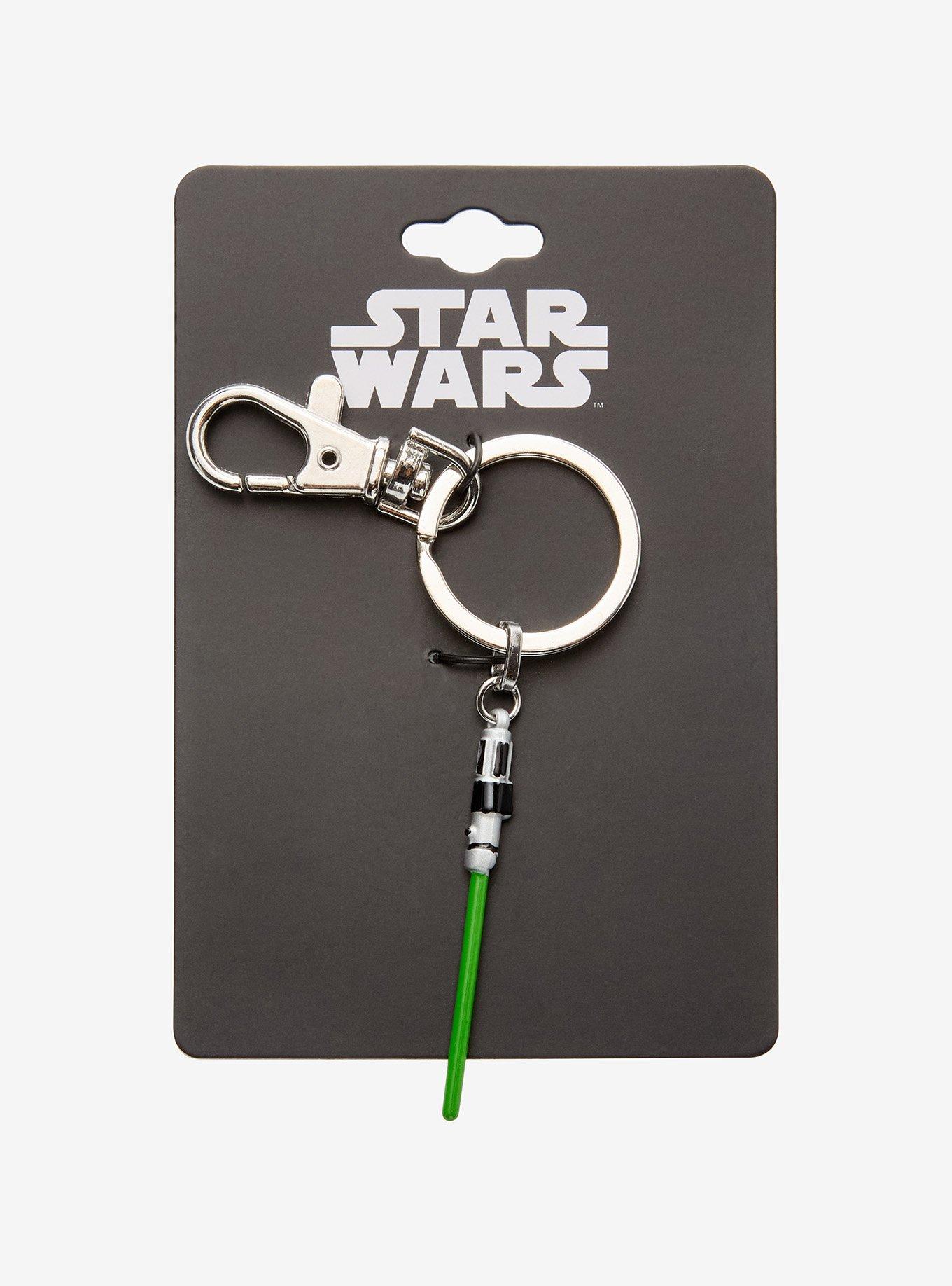 Star Wars Green Lightsaber Key Chain, , hi-res