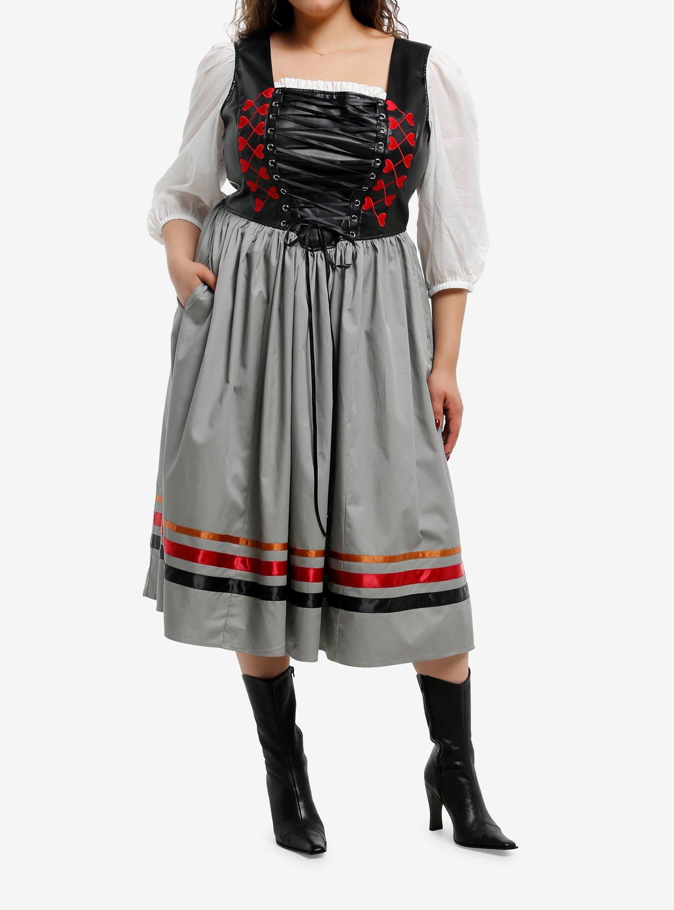 "Wuthering Heights" Corset Dress Plus Size Her Universe Exclusive, , hi-res