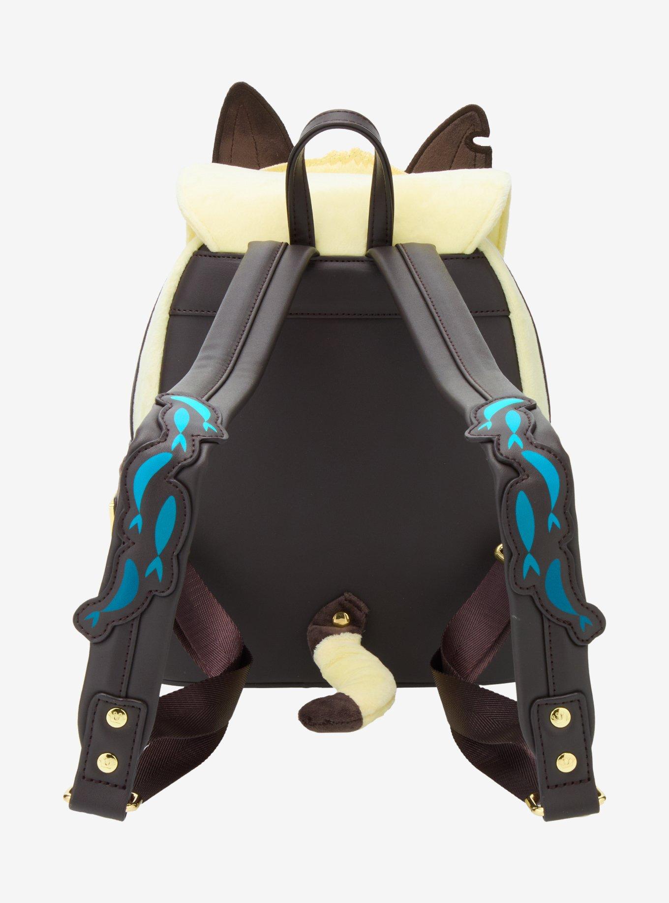 Loungefly Disney Pixar Luca Machiavelli Fuzzy Mini Backpack, , alternate