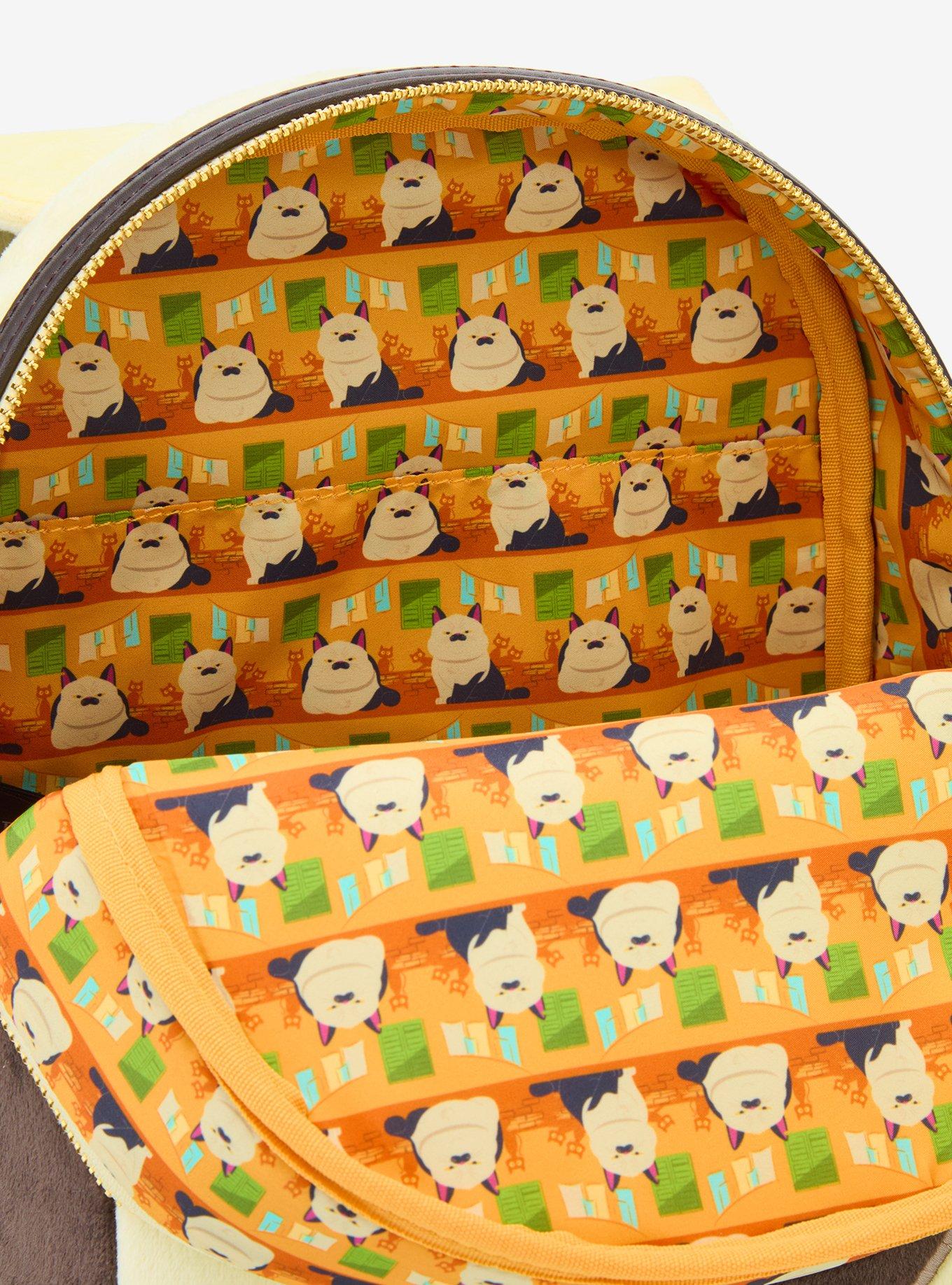 Loungefly Disney Pixar Luca Machiavelli Fuzzy Mini Backpack, , alternate