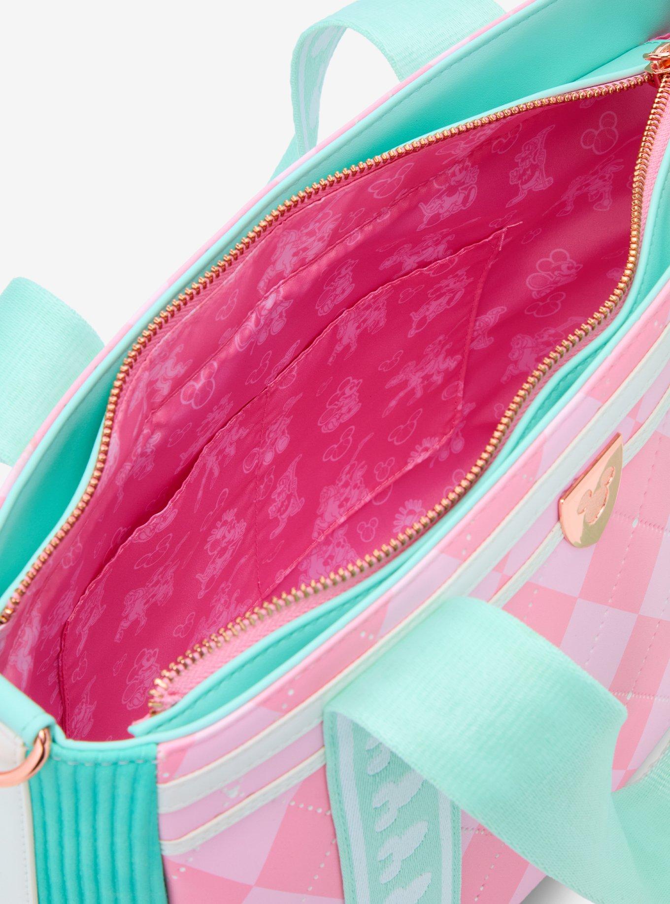 Loungefly Disney Mickey Mouse Pastel Tennis Tote Bag, , alternate