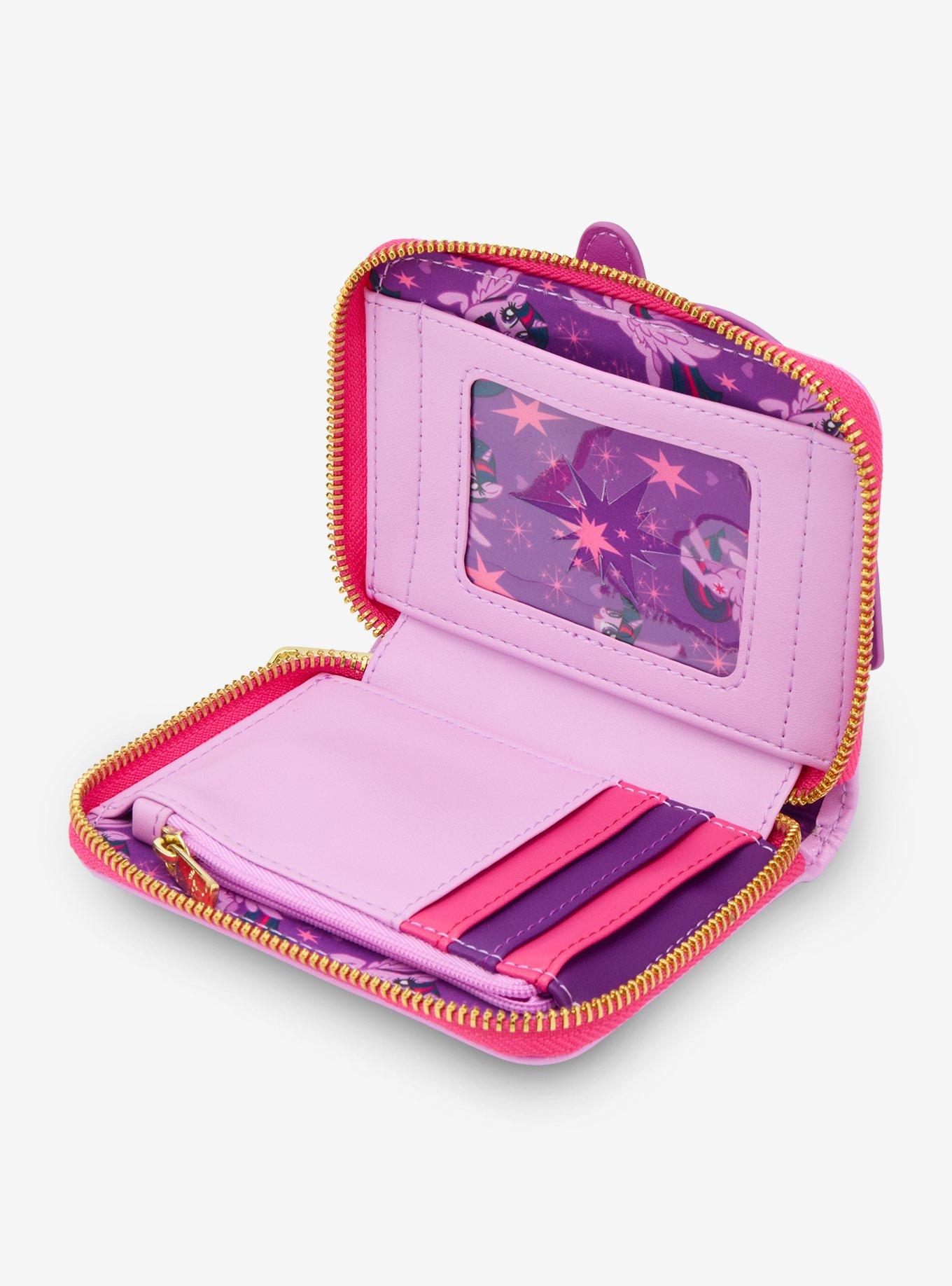 Loungefly My Little Pony Twilight Sparkle Mini Zipper Wallet, , alternate