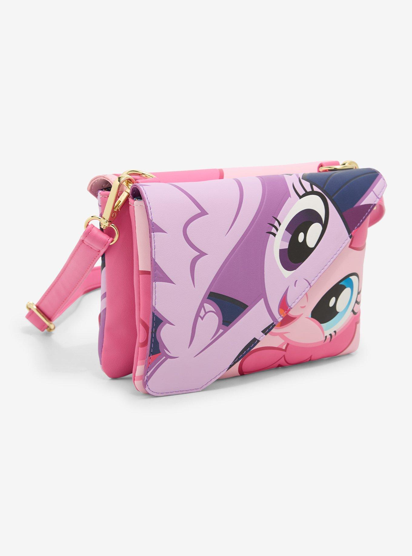 Loungefly My Little Pony Twilight Sparkle & Pinkie Pie Crossbody Bag, , hi-res