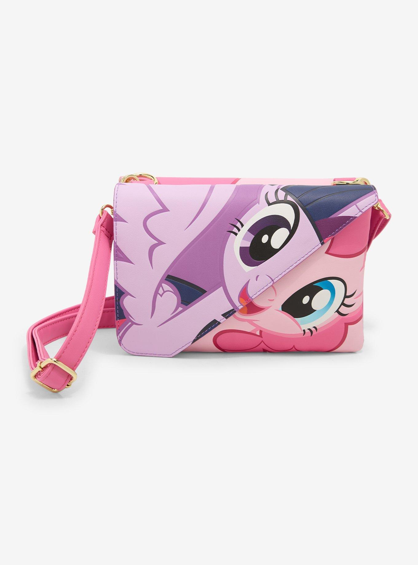 Loungefly My Little Pony Twilight Sparkle & Pinkie Pie Crossbody Bag, , alternate