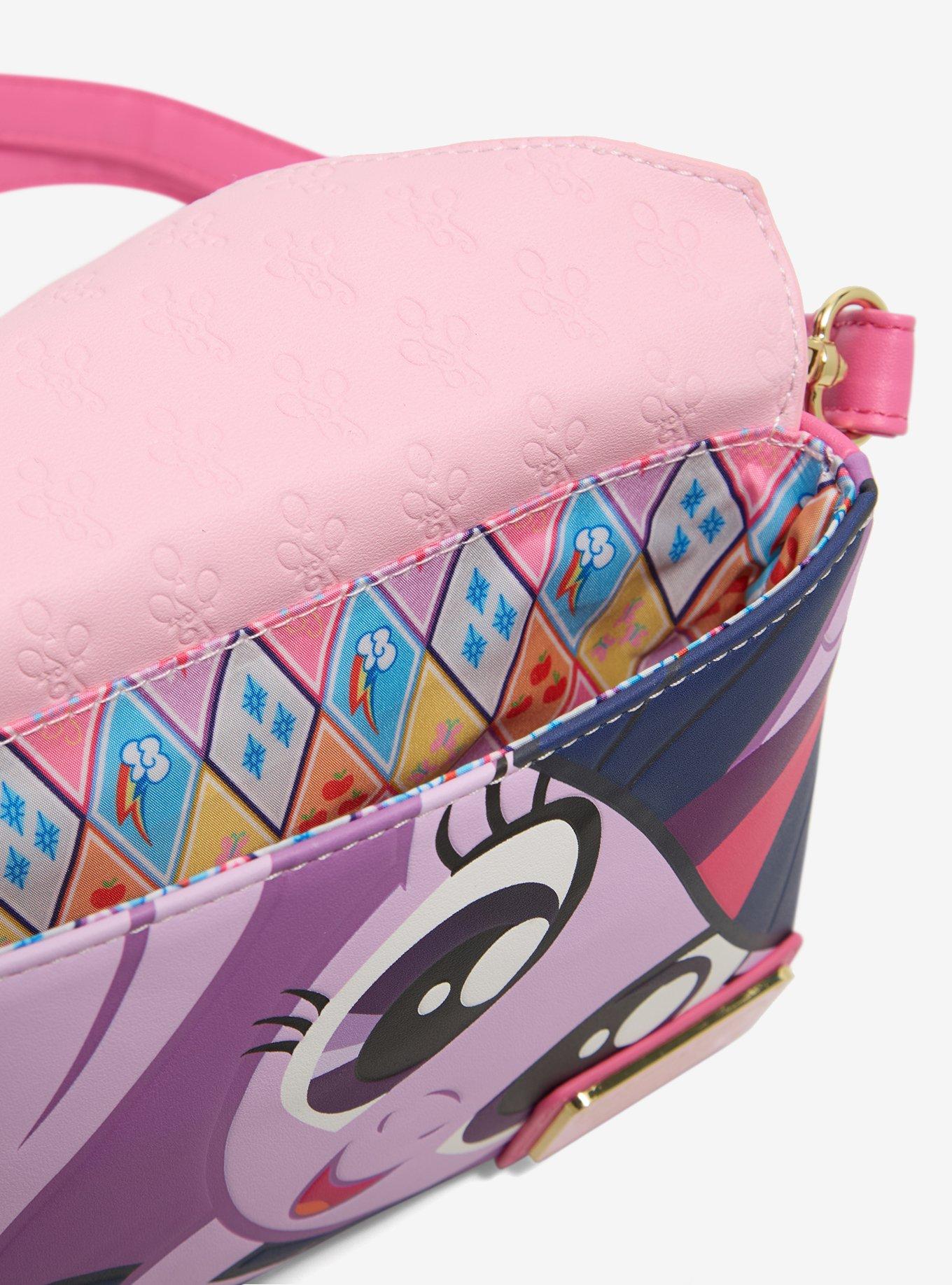 Loungefly My Little Pony Twilight Sparkle & Pinkie Pie Crossbody Bag, , alternate