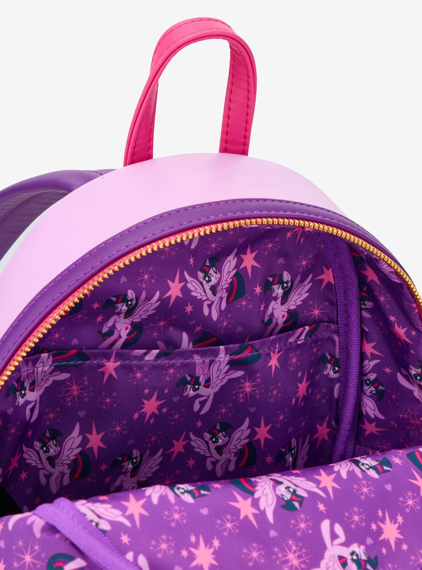 Loungefly My Little Pony Twilight Sparkle Figural Mini Backpack, , alternate