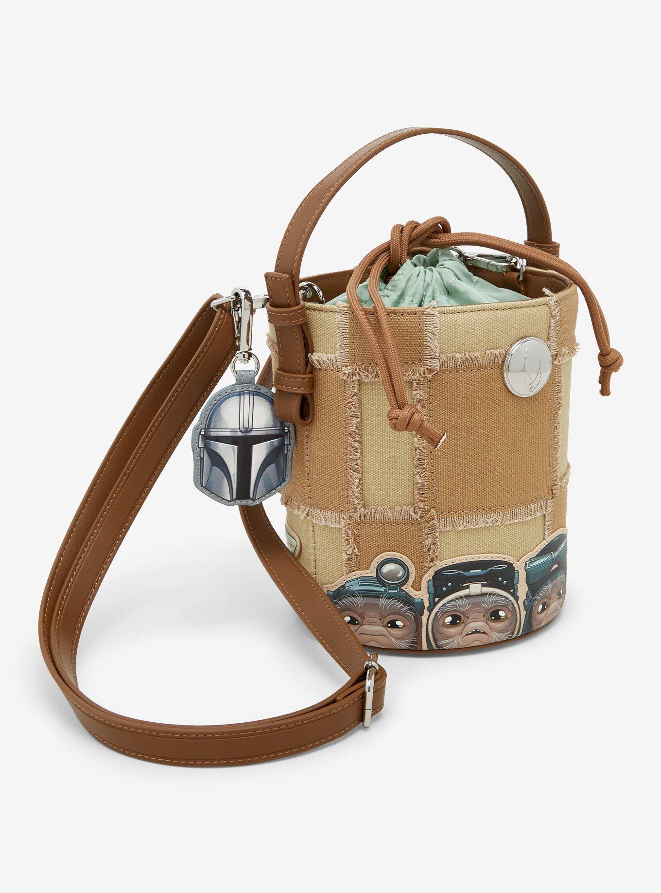 Loungefly Star Wars The Mandalorian Grogu & Anzellan Crossbody Bag, , hi-res