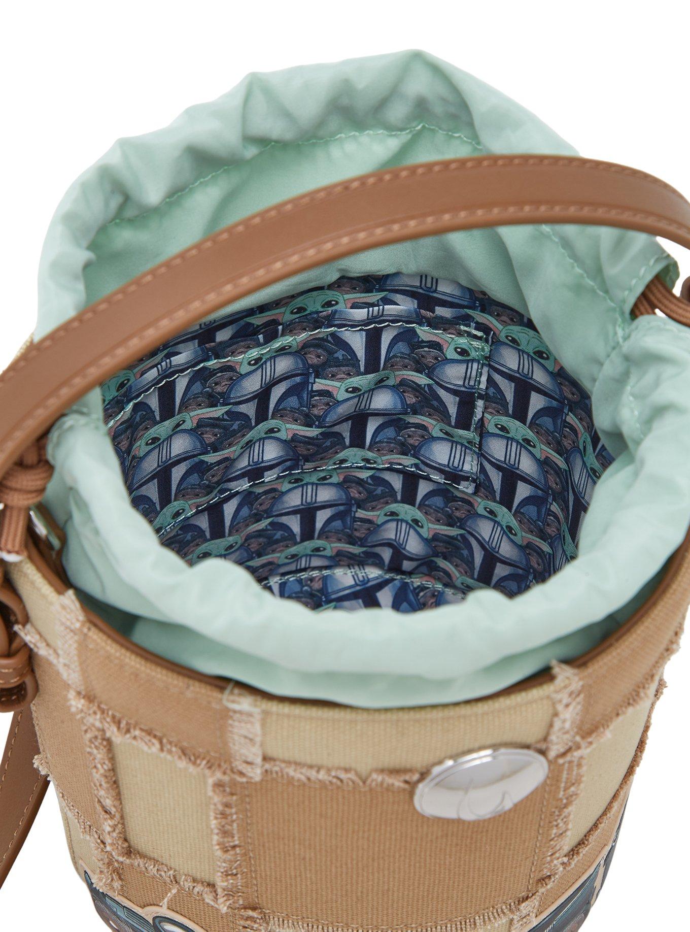 Loungefly Star Wars The Mandalorian Grogu & Anzellan Crossbody Bag, , alternate