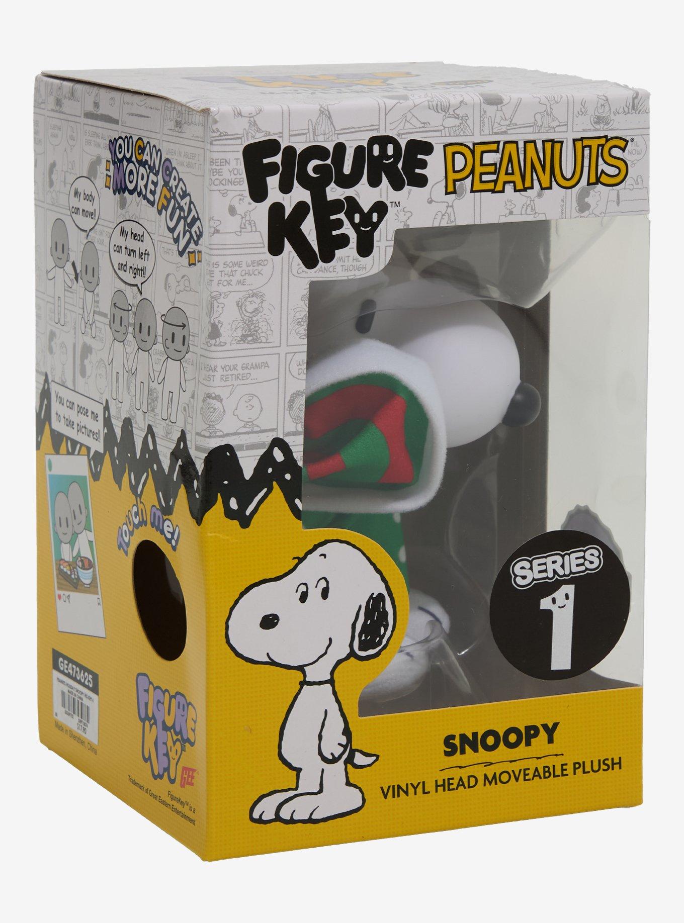Figure Key Peanuts Snoopy Holiday Elf Vinyl Plush Figure, , alternate