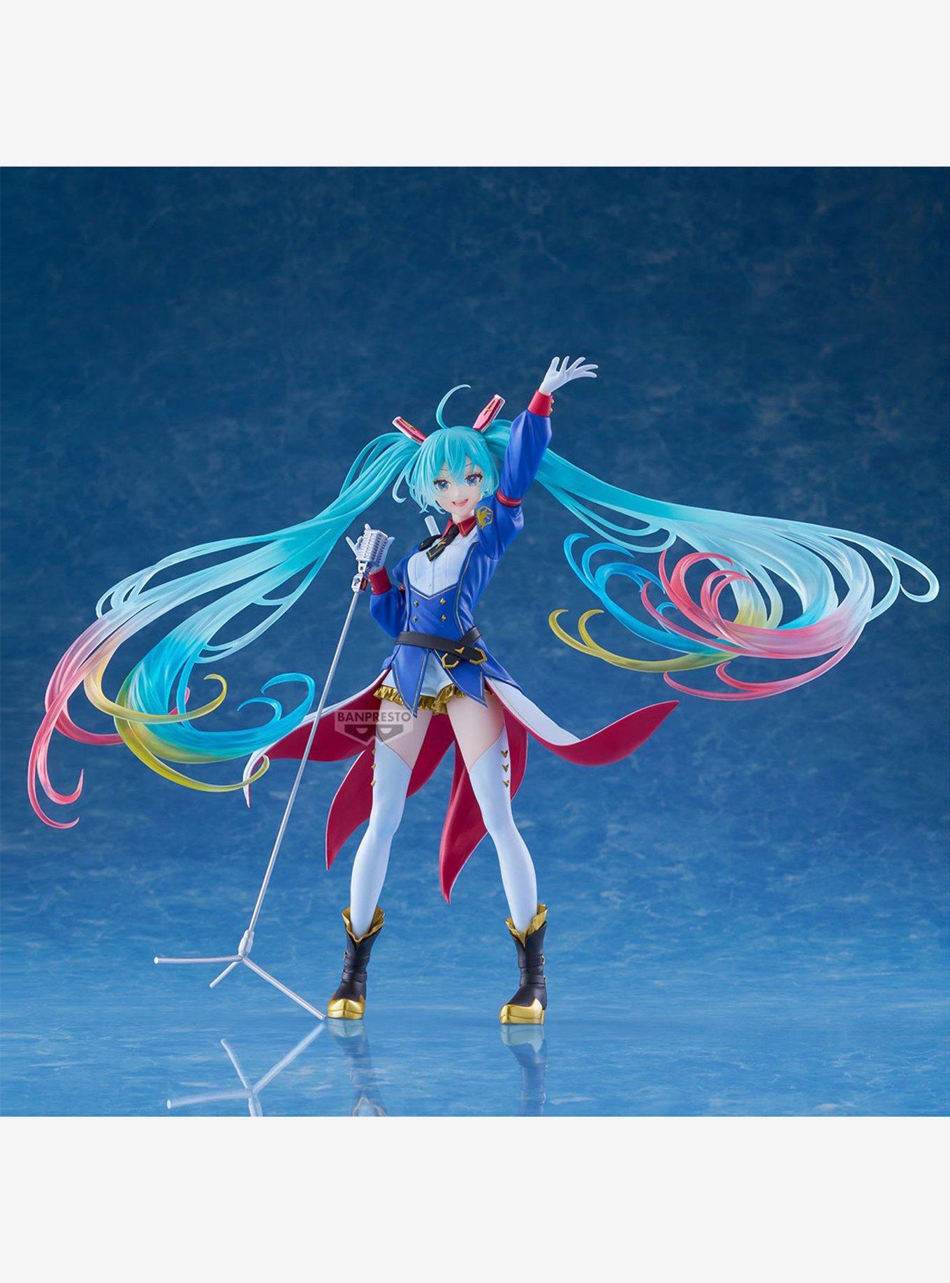 Bandai Namco Gundam 45th x Hatsune Miku Banpresto Evolve Hatsune Miku Gundam Collaboration Figure, , hi-res