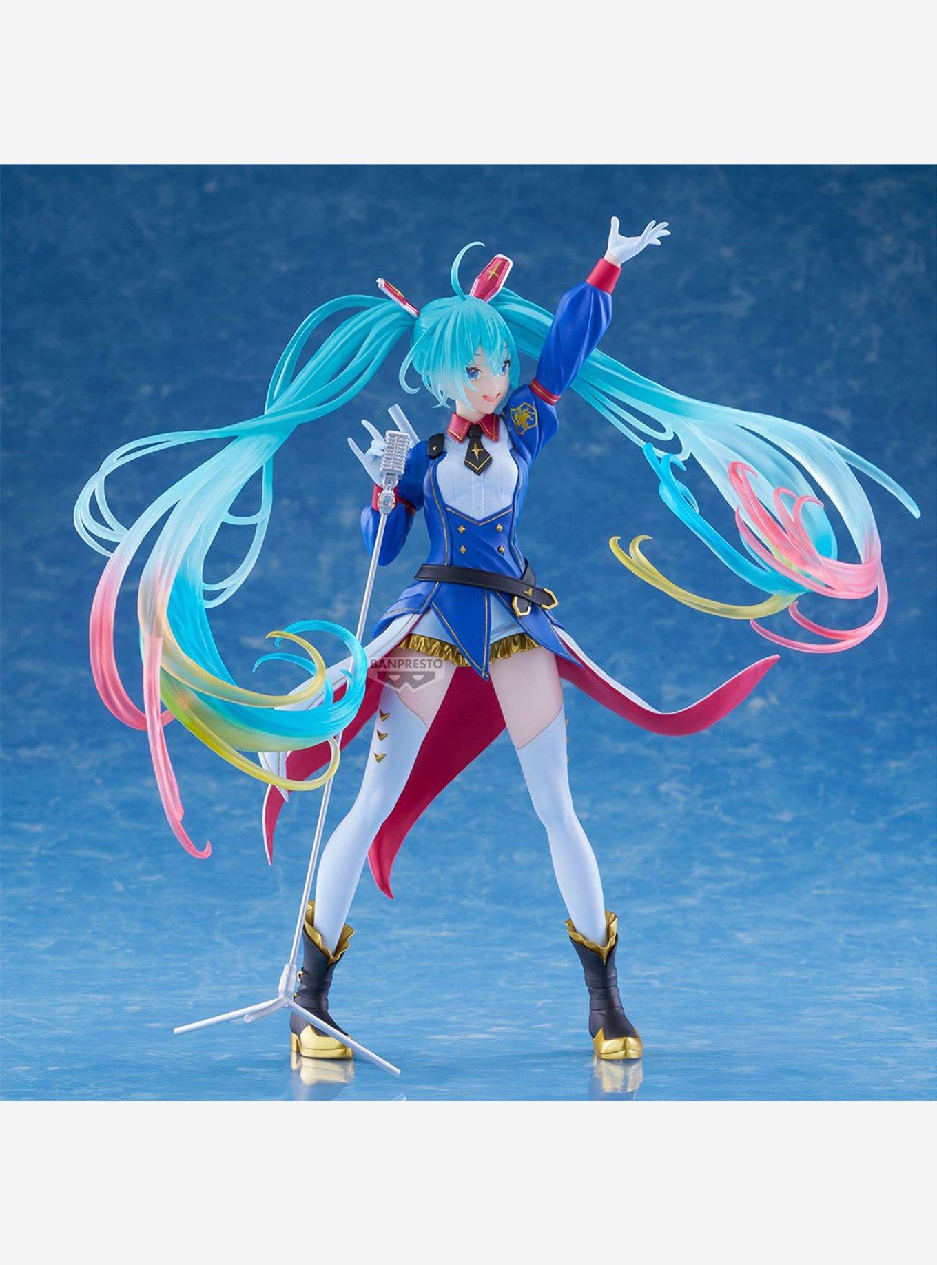 Bandai Namco Gundam 45th x Hatsune Miku Banpresto Evolve Hatsune Miku Gundam Collaboration Figure, , alternate