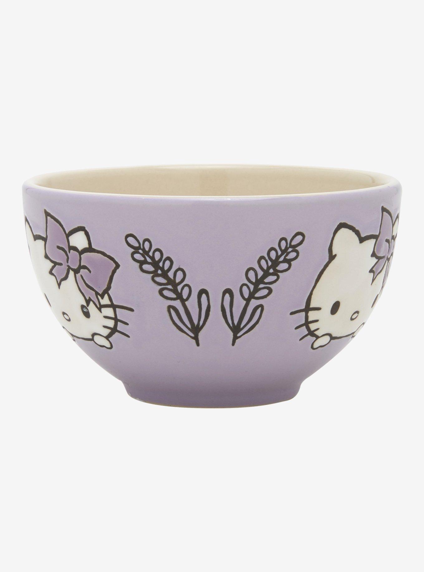 Sanrio Hello Kitty Lavender Flower Bowl — BoxLunch Exclusive
