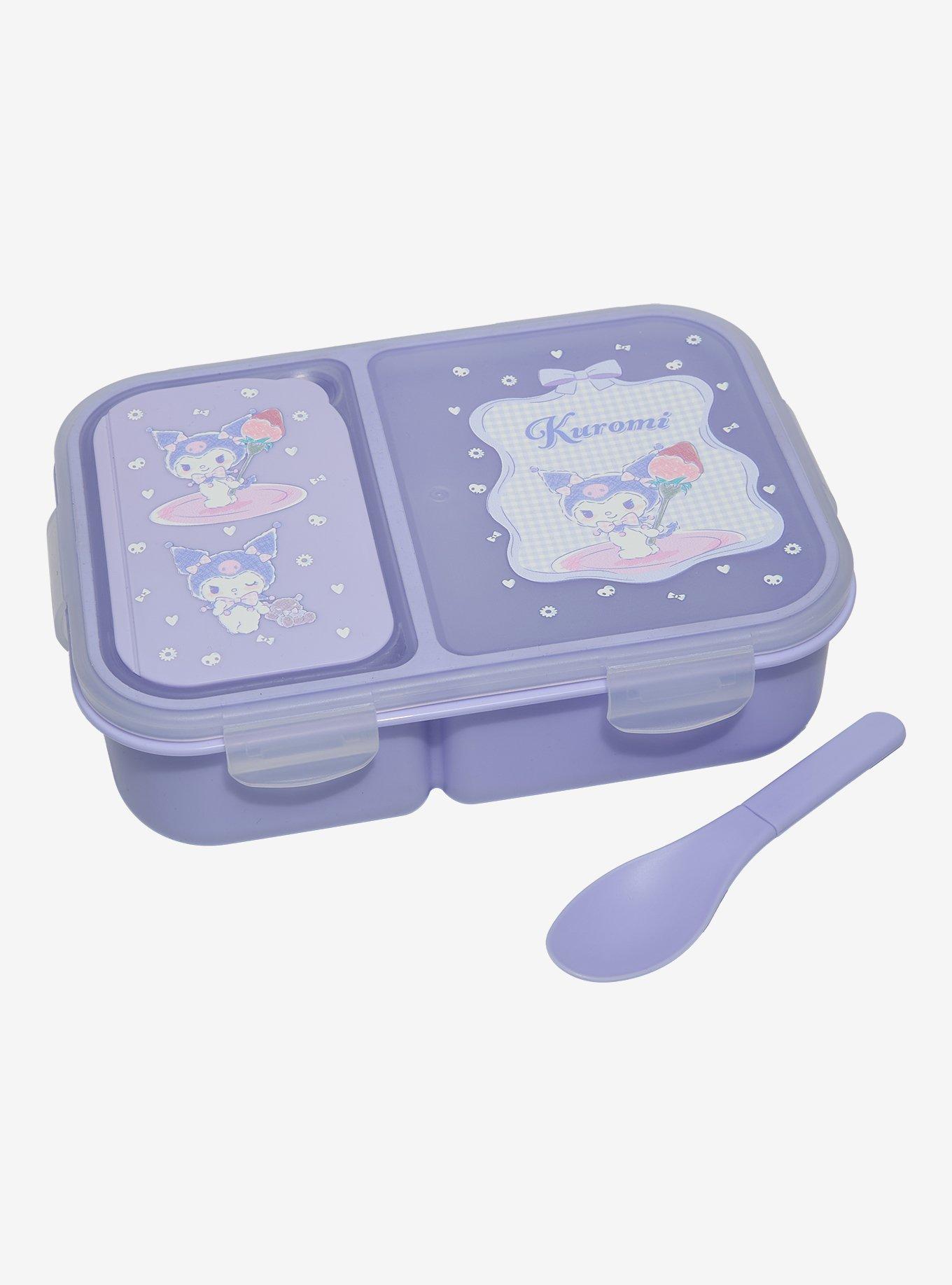 Sanrio Kuromi Gingham Bento Box - BoxLunch Exclusive, , hi-res