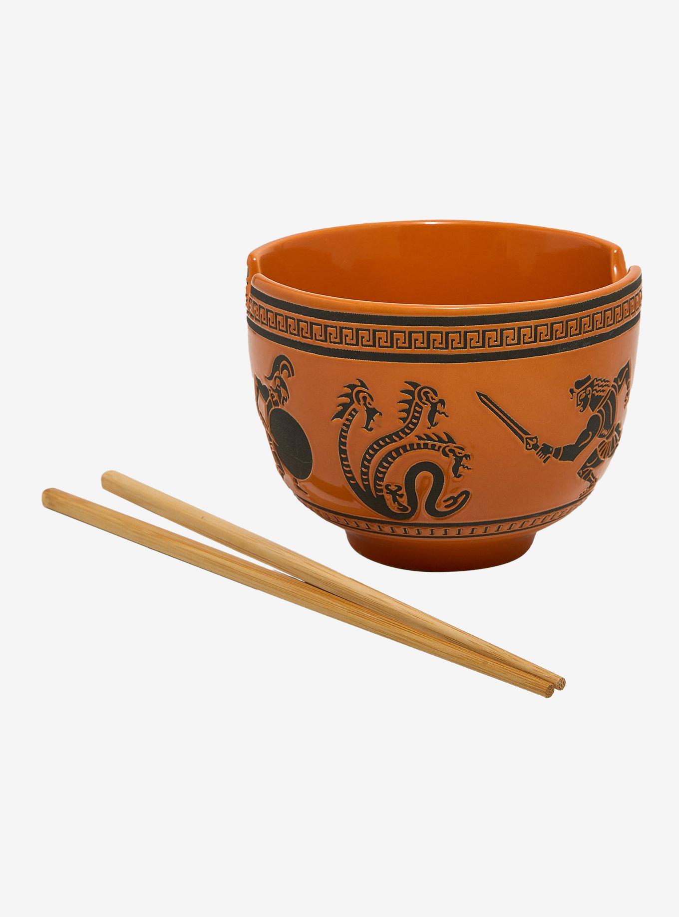 Disney Hercules Greek Pottery Ramen Bowl with Chopsticks - BoxLunch Exclusive, , alternate