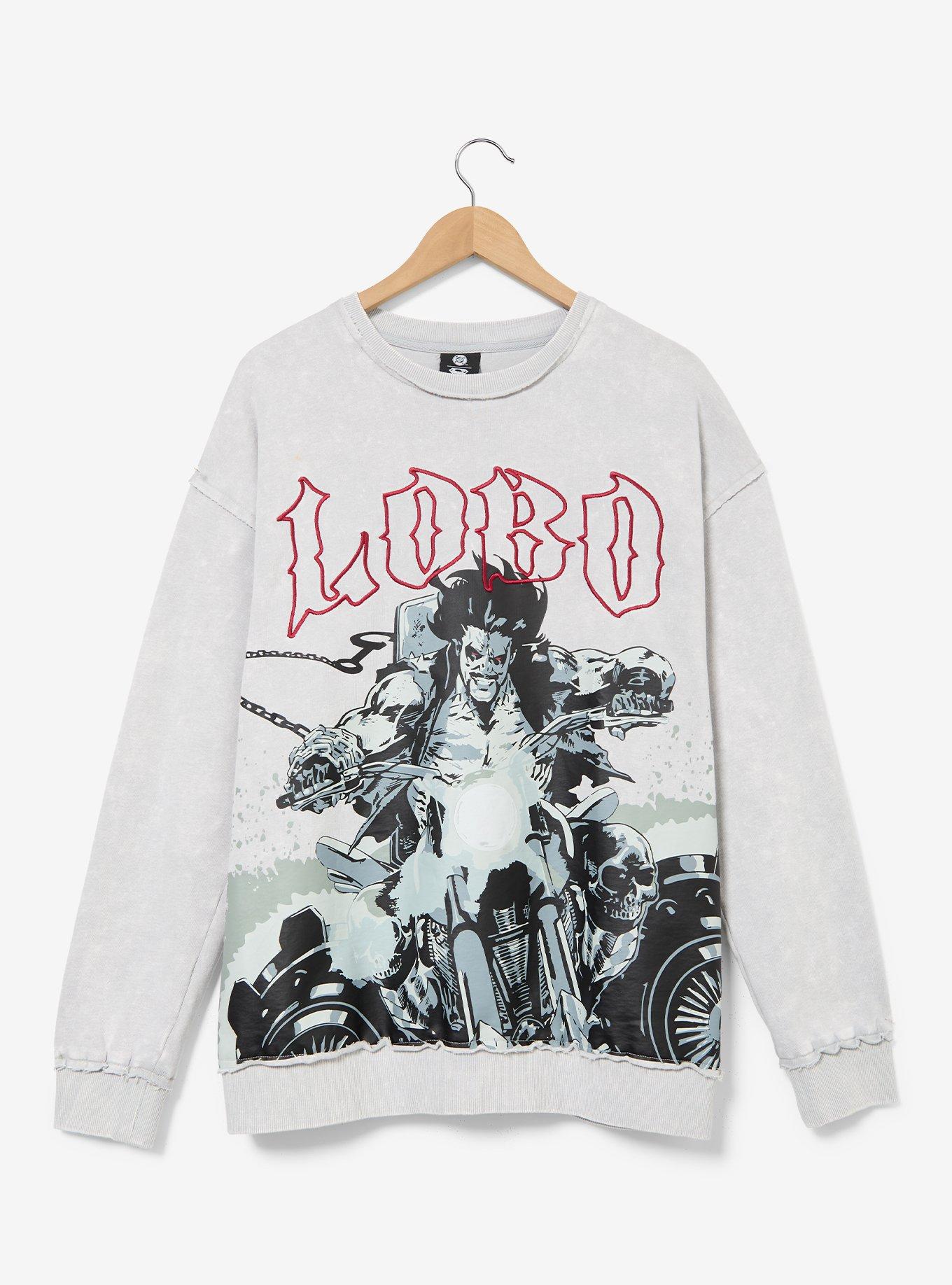 DC Comics Supergirl Lobo Portrait Crewneck - BoxLunch Exclusive, , hi-res