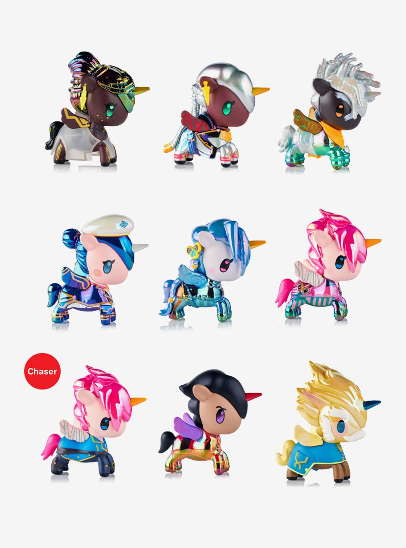 Tokidoki X Arcane Unicorno Black Light Chrome Blind Box Figure, , hi-res