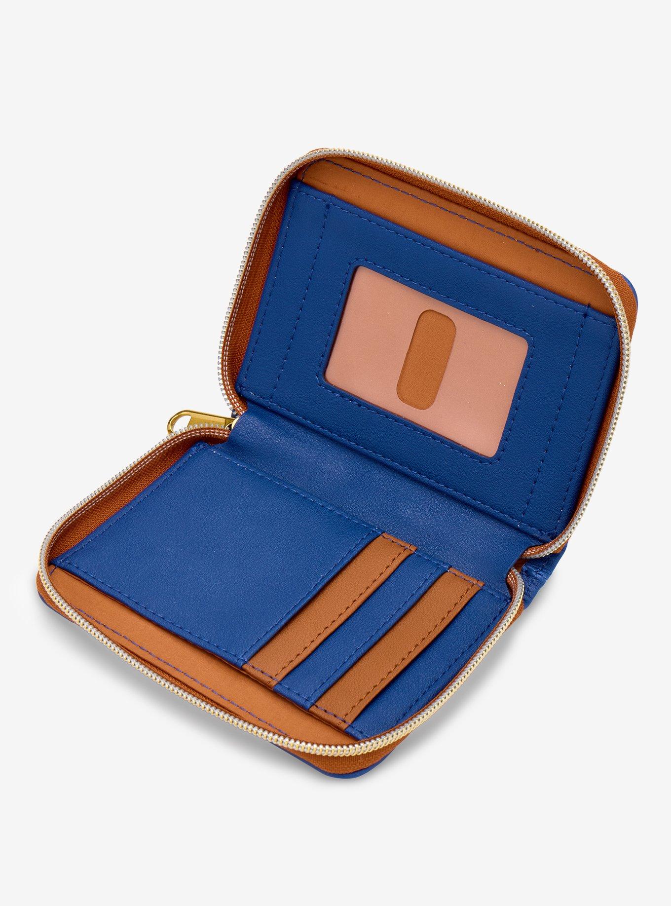 Loungefly Disney Stitch Flowers Mini Zipper Wallet, , alternate