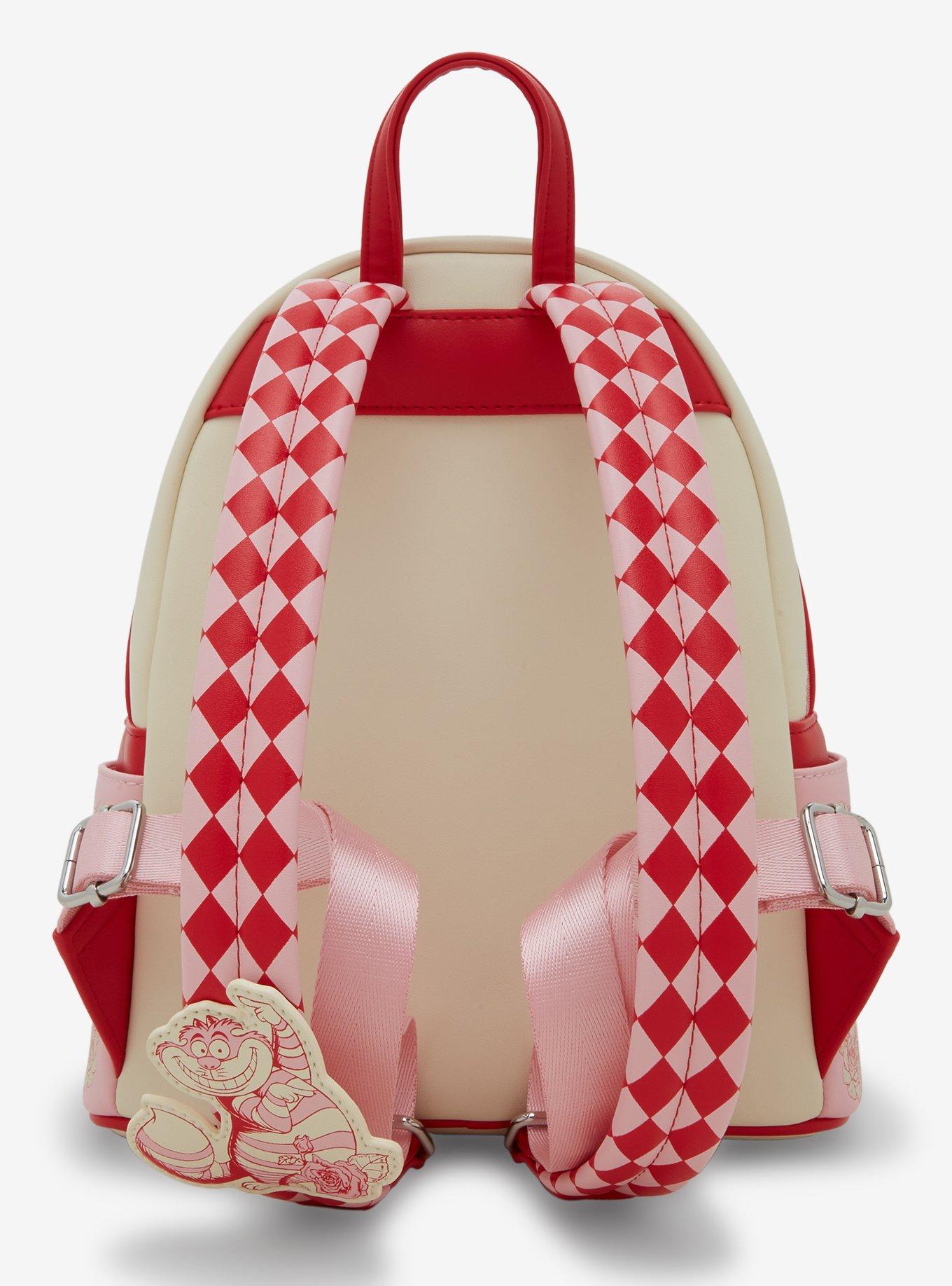 Loungefly Disney Alice in Wonderland Tonal Alice Floral Mini Backpack - BoxLunch Exclusive