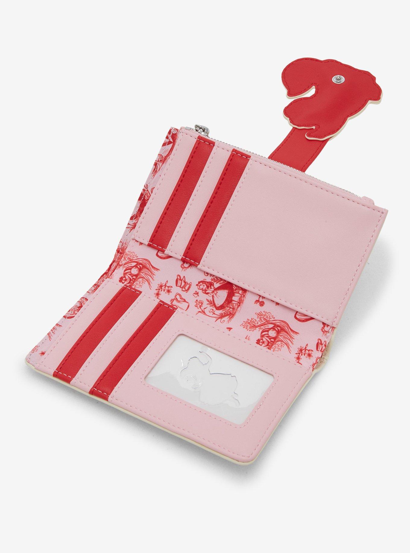 Loungefly Disney Alice in Wonderland Tonal Cheshire Cat Floral Wallet - BoxLunch Exclusive, , alternate
