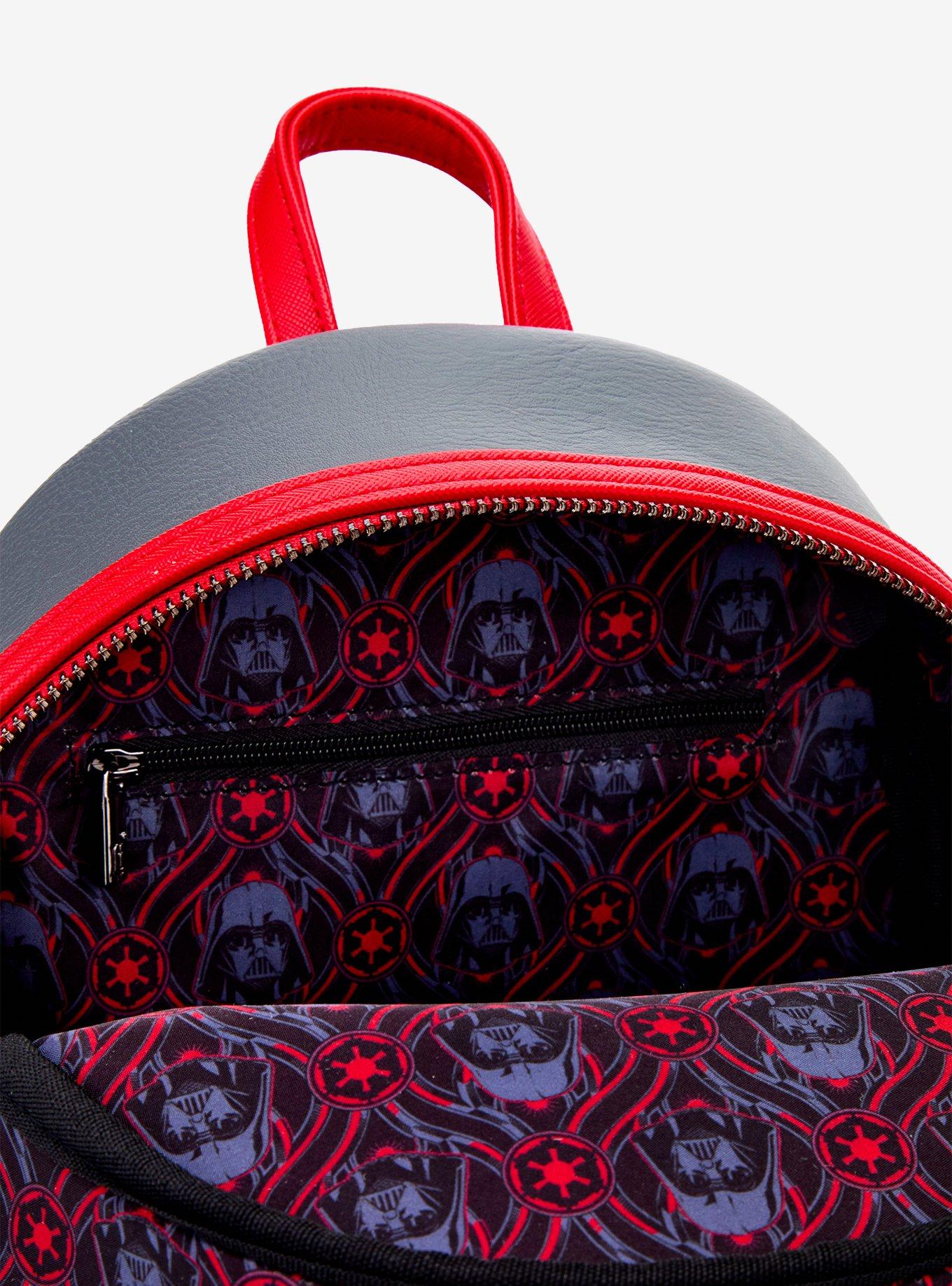 Loungefly Star Wars Darth Vader Embossed Floral Mini Backpack - BoxLunch Exclusive