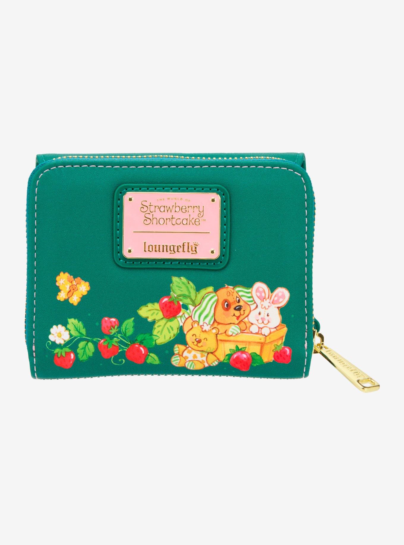 Loungefly Strawberry Shortcake Custard & Strawberry Embroidered Wallet - BoxLunch Exclusive