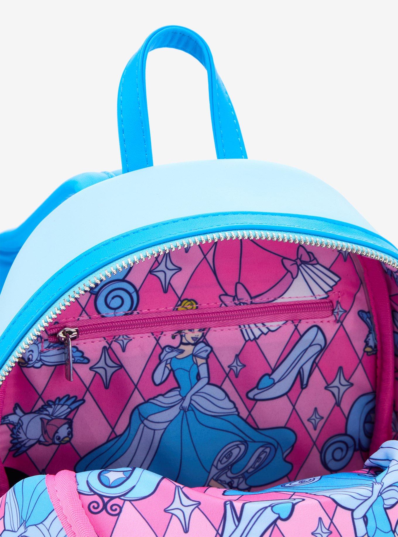 Loungefly Disney Cinderella Stained Glass Portrait Mini Backpack - BoxLunch Exclusive, , alternate