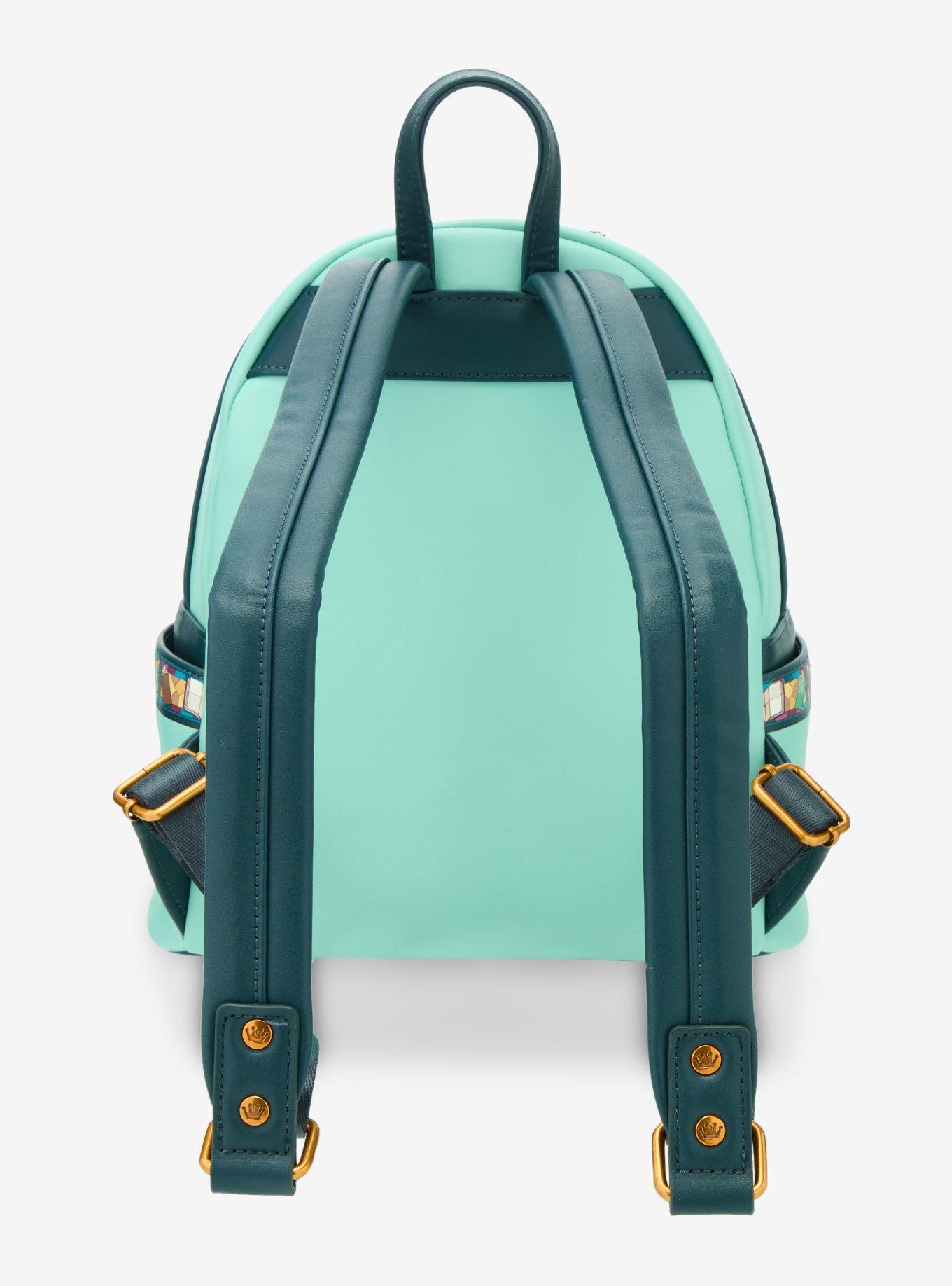 Loungefly Disney The Sword in the Stone Stained Glass Portrait Mini Backpack - BoxLunch Exclusive, , alternate