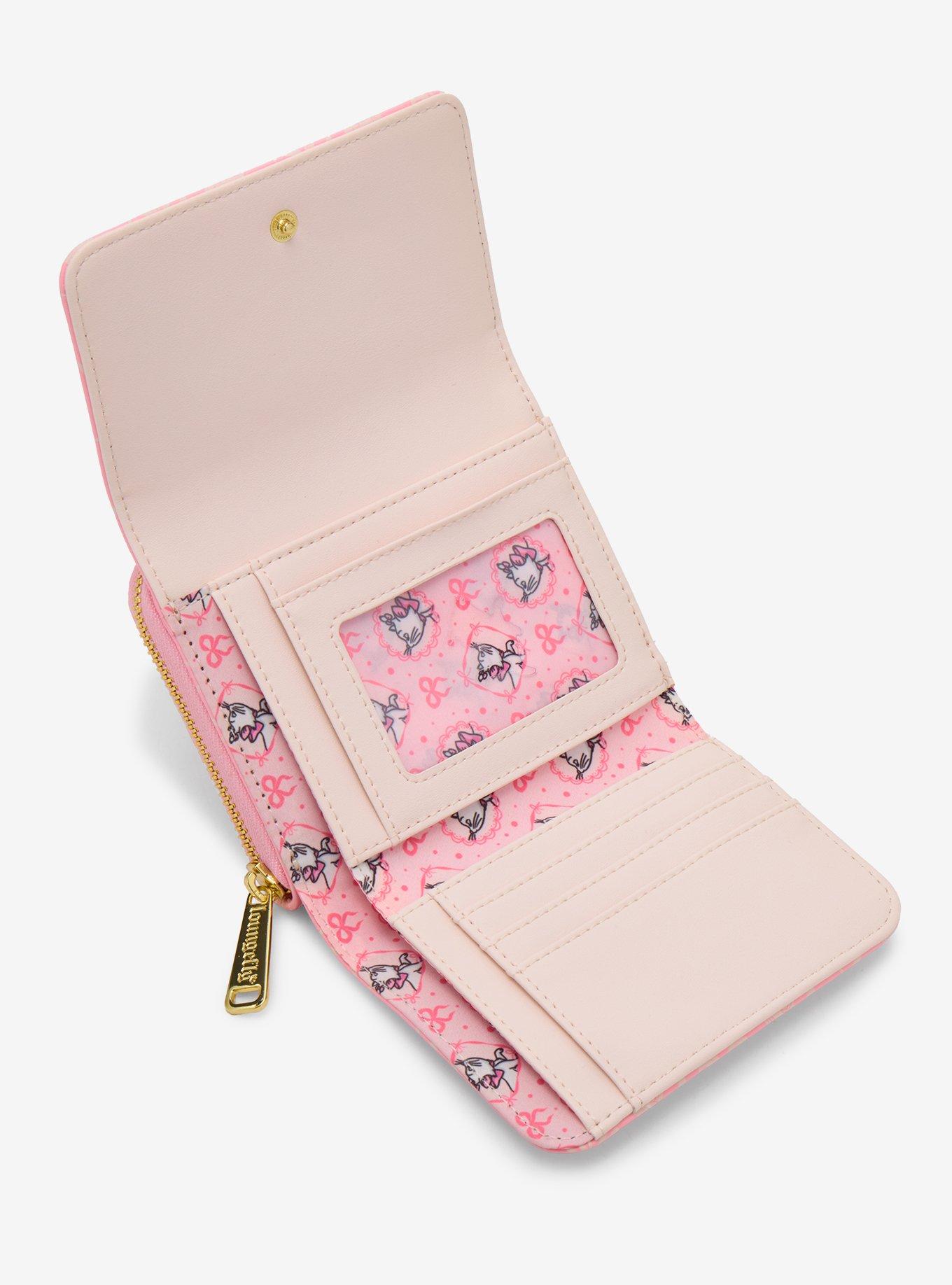 Loungefly Disney The Aristocats Marie Bows Allover Print Wallet - BoxLunch Exclusive, , alternate