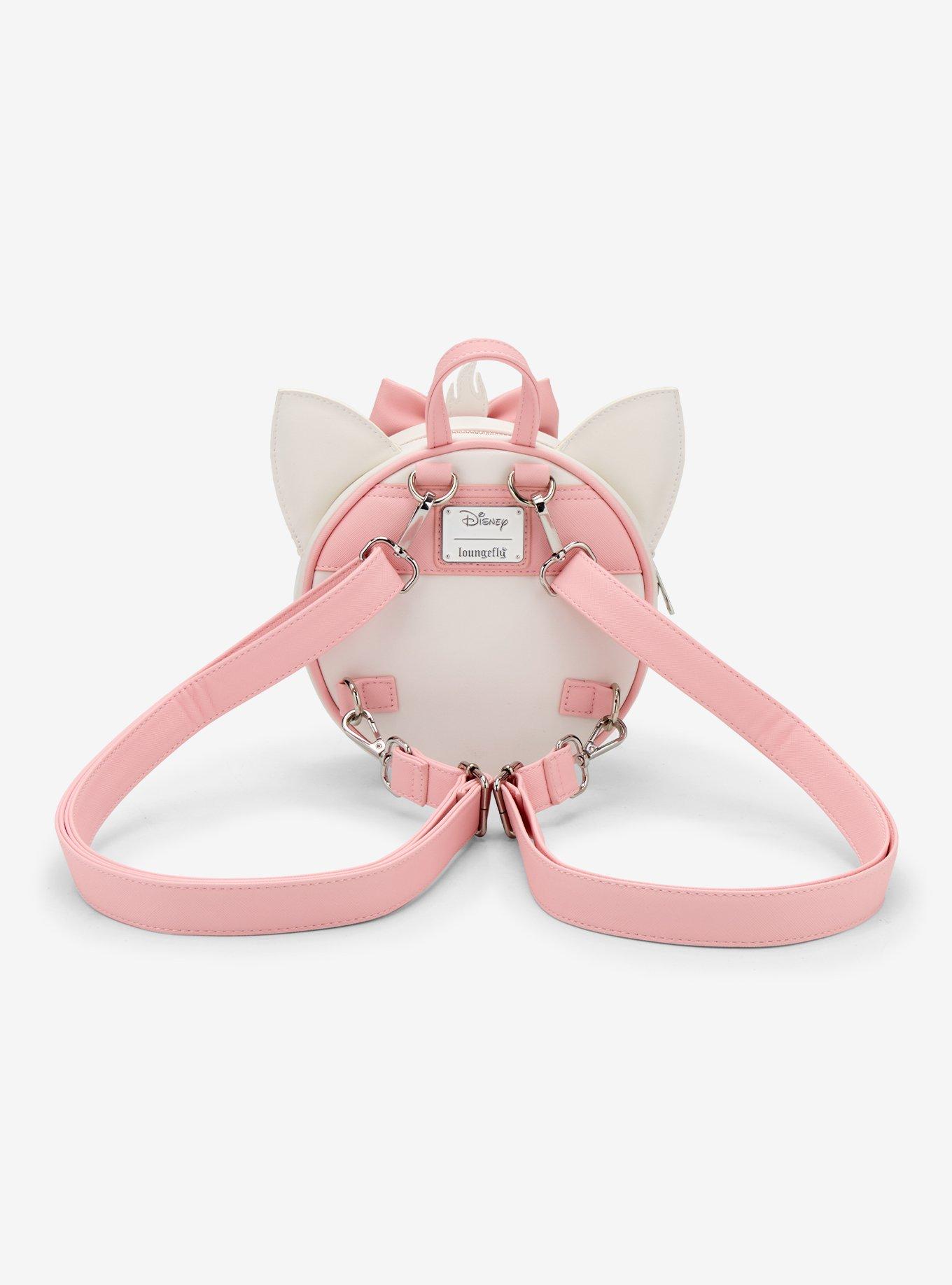 Loungefly Disney The Aristocats Marie Figural Convertible Mini Backpack - BoxLunch Exclusive, , alternate